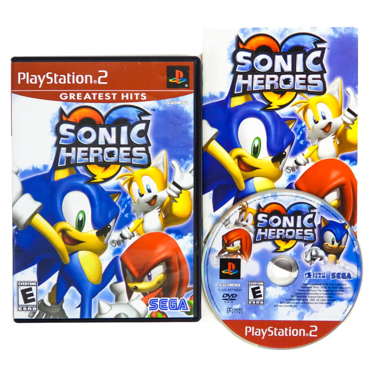 Sonic Heroes [Greatest Hits] (PlayStation 2 / PS2) - Image 2