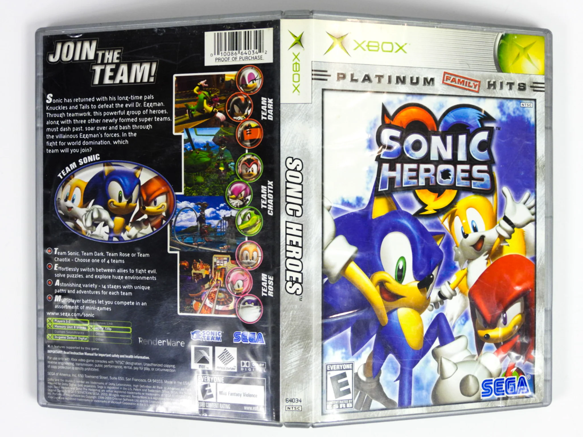 Sonic Heroes [Platinum Hits] (Xbox) - Image 7