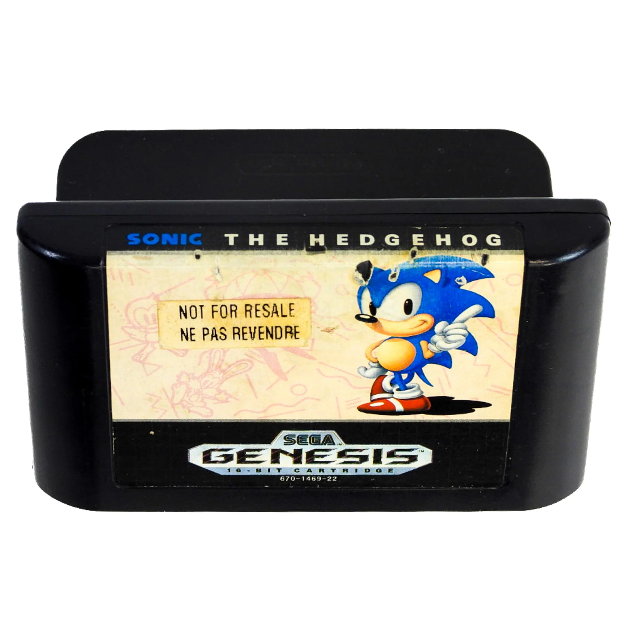 Sonic The Hedgehog [Not For Resale] [CAN Version] (Sega Genesis) - Image 4