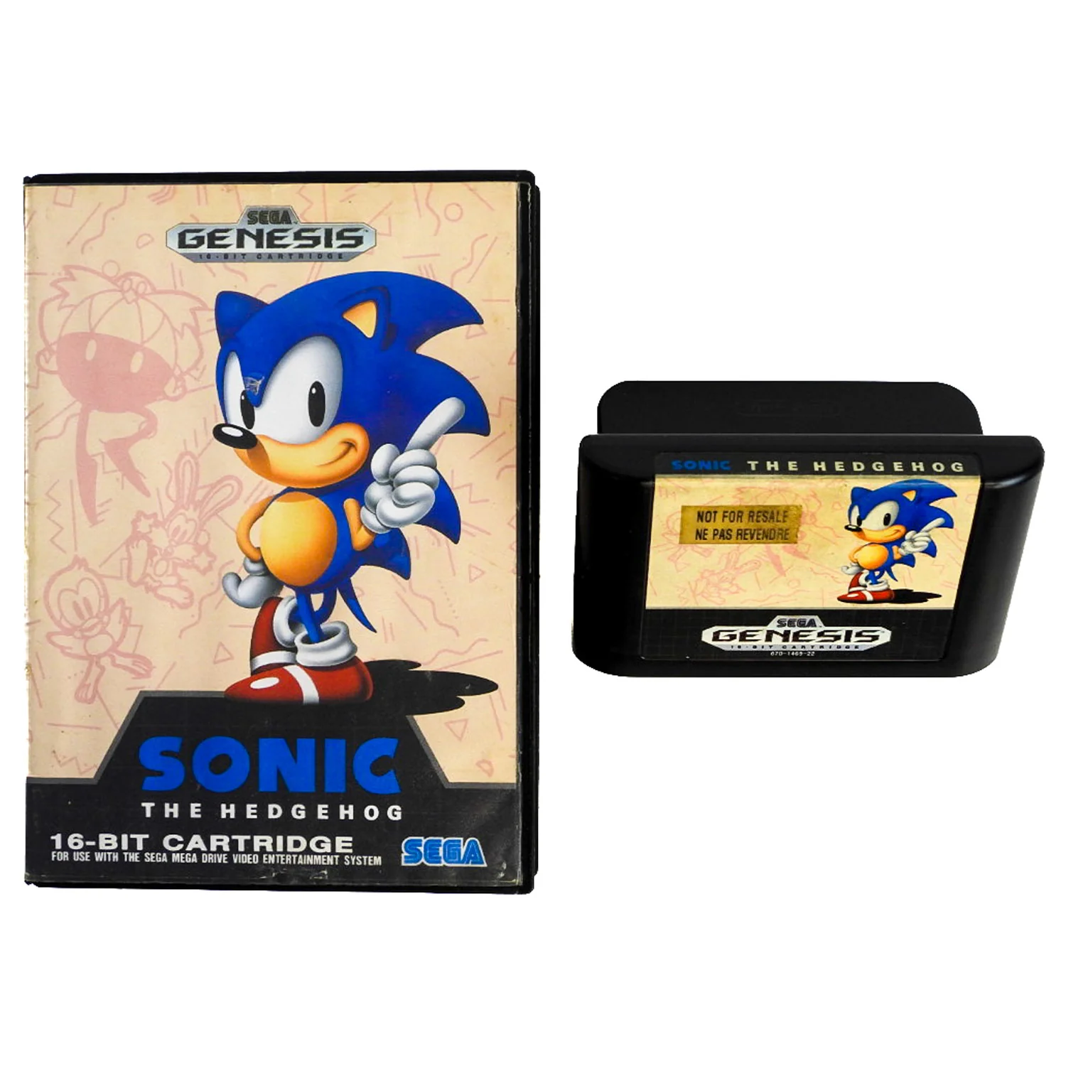 Sonic The Hedgehog [Not For Resale] [CAN Version] (Sega Genesis) - Image 5