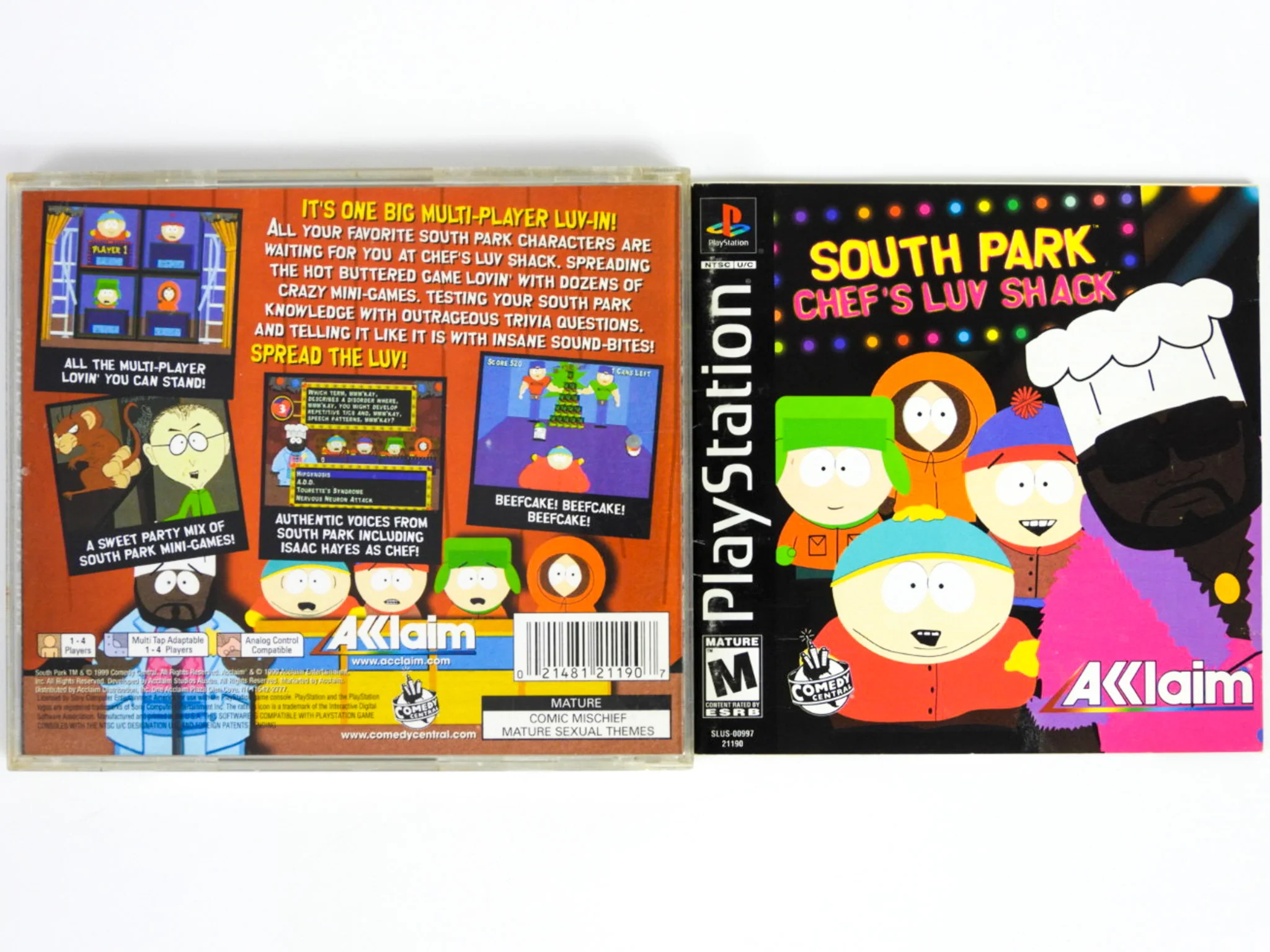 South Park Chef's Luv Shack (PlayStation / PS1) - Image 2