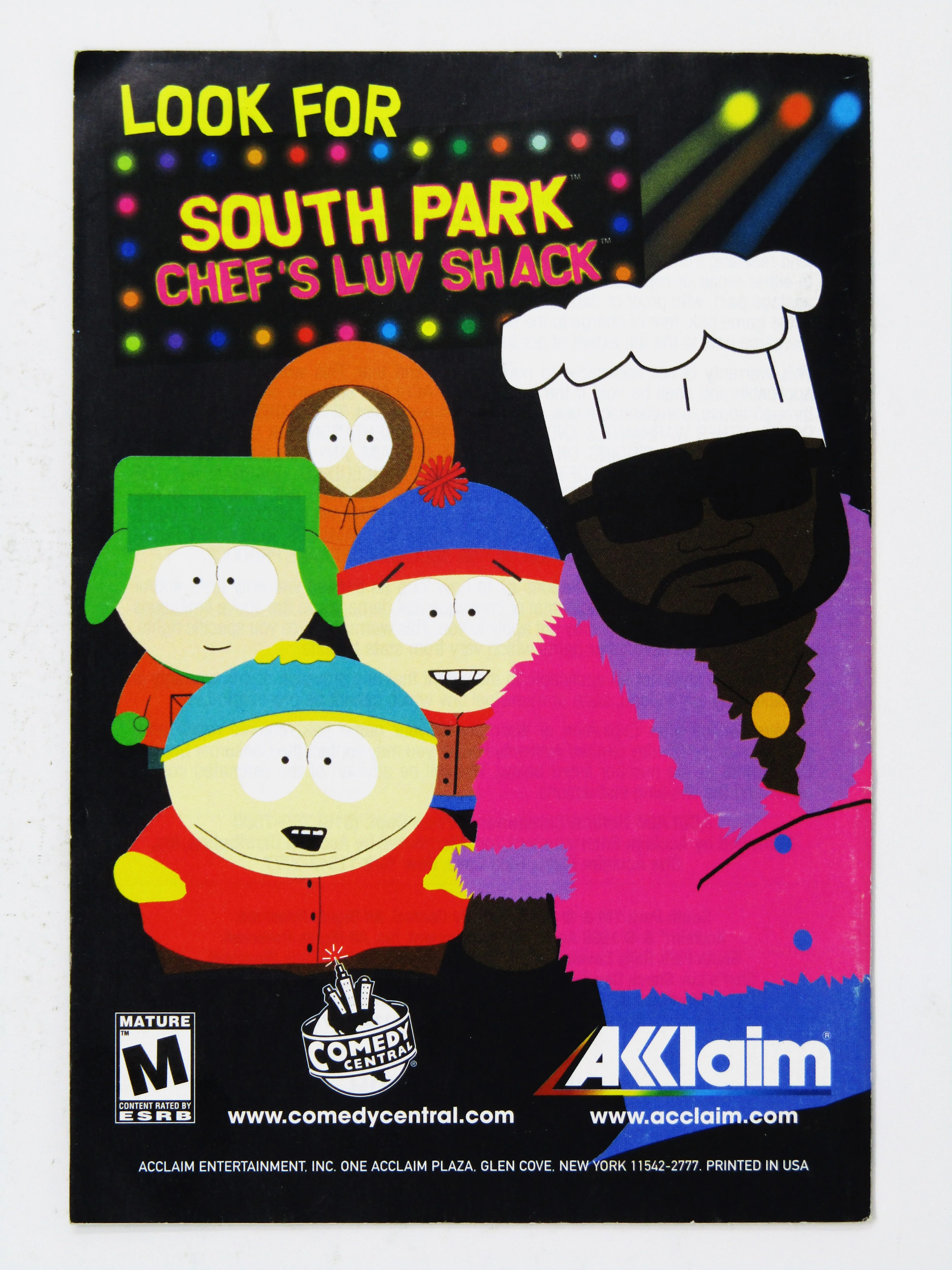 South Park Rally [Manual] (Nintendo 64 / N64) - Image 2