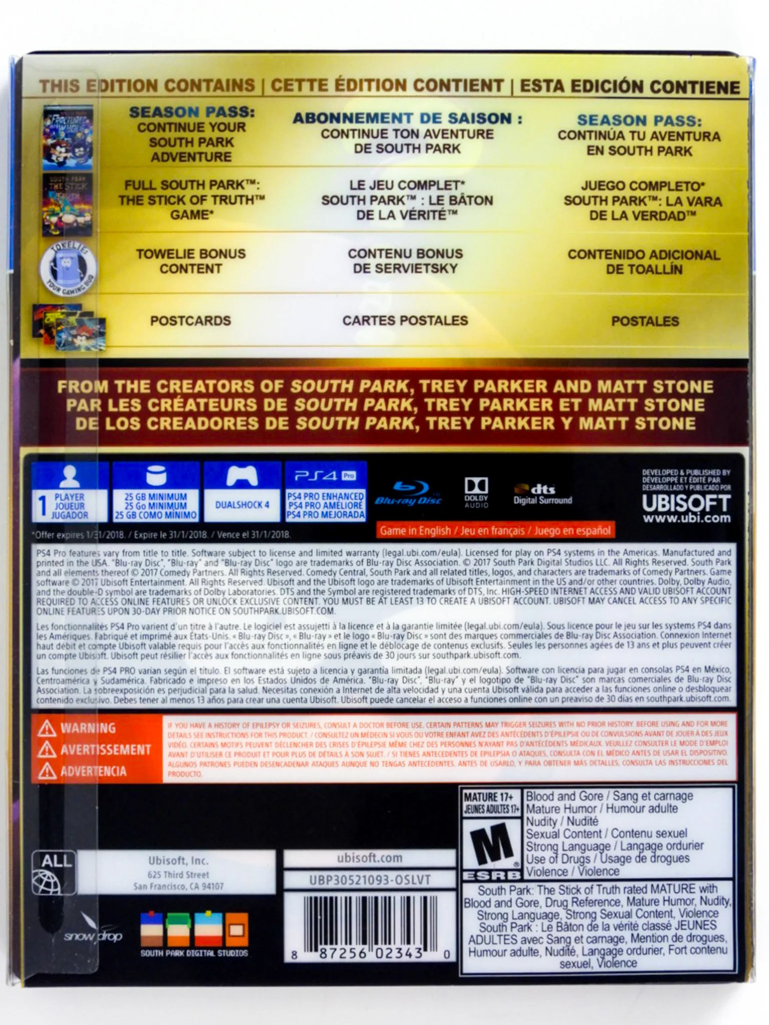 South Park: The Fractured but Whole [Gold Edition] (PlayStation 4 / PS4) - Image 2