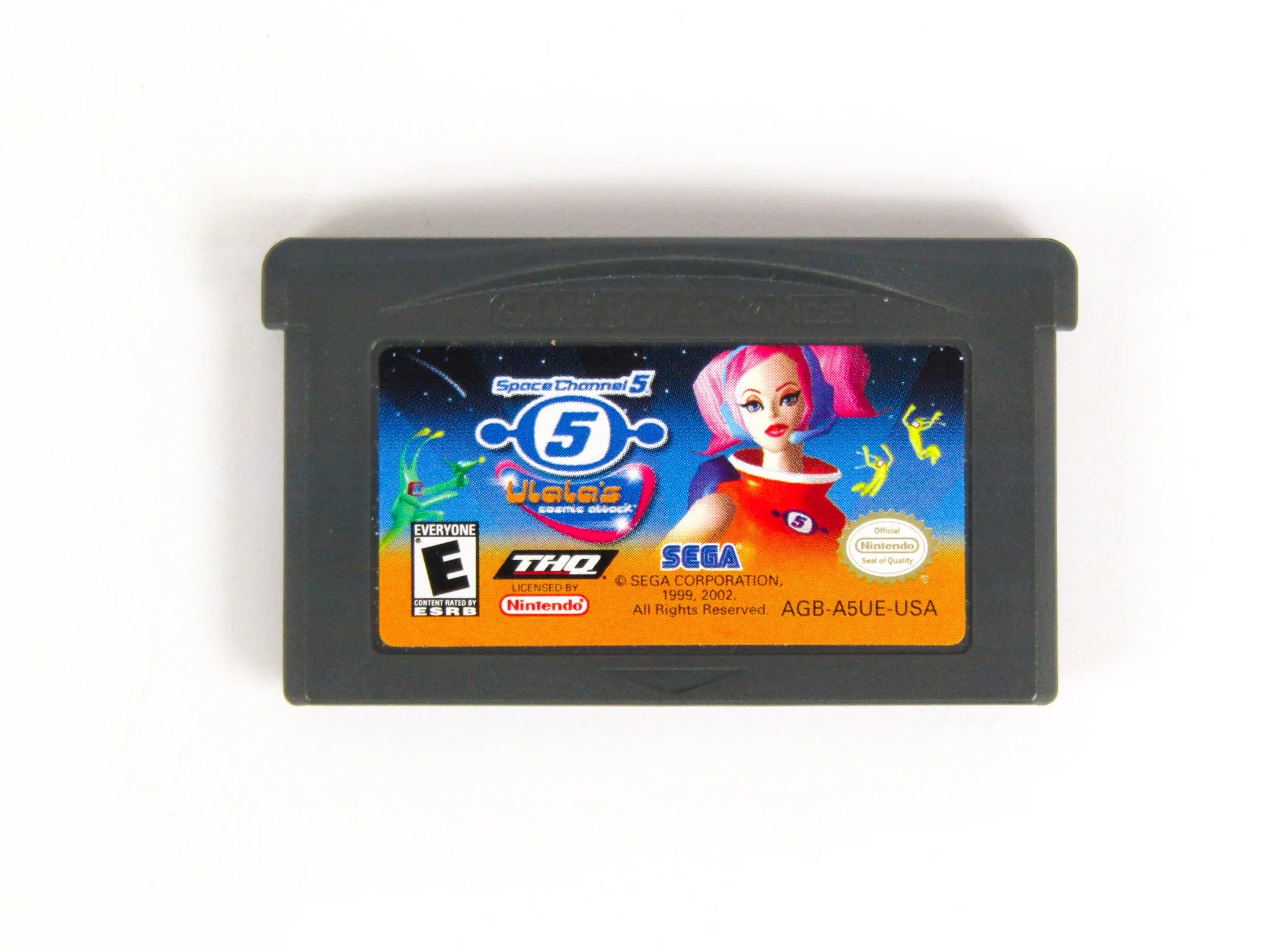 Space Channel 5 Ulalas Cosmic Attack (Nintendo Game Boy Advance / GBA)