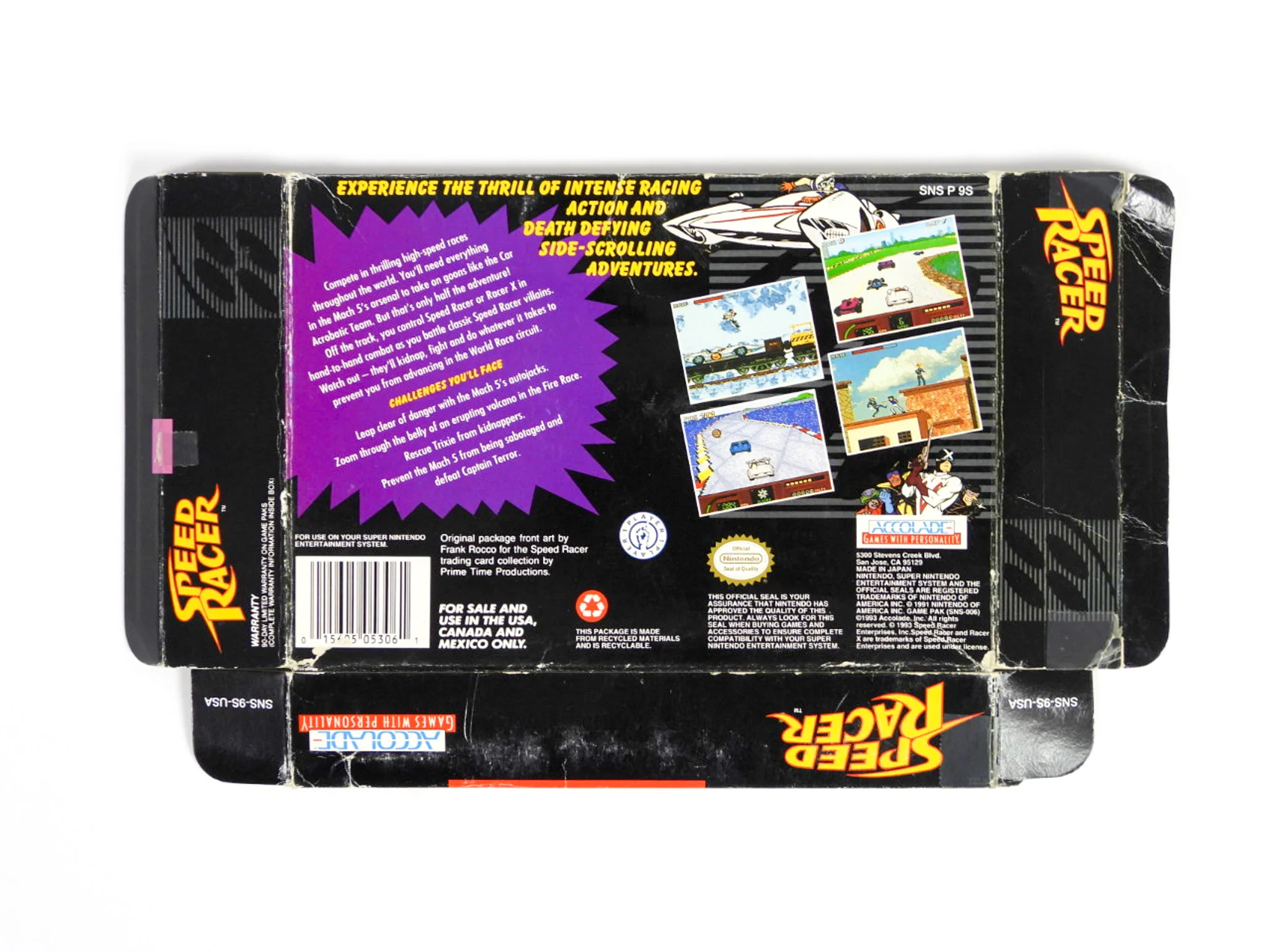Speed Racer [Box] (Super Nintendo / SNES) - Image 2
