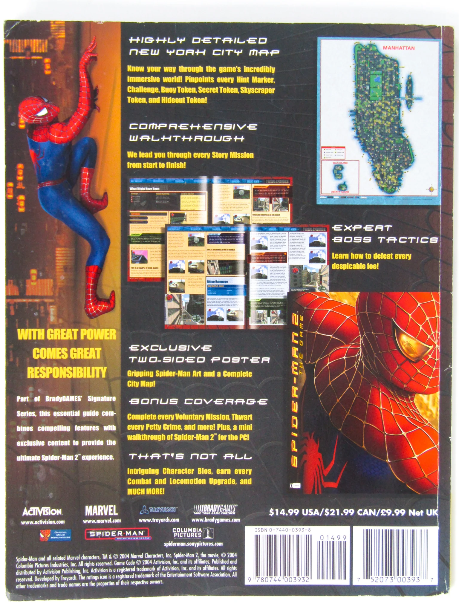 Spiderman 2: The Game [BradyGames] (Game Guide) - Image 2