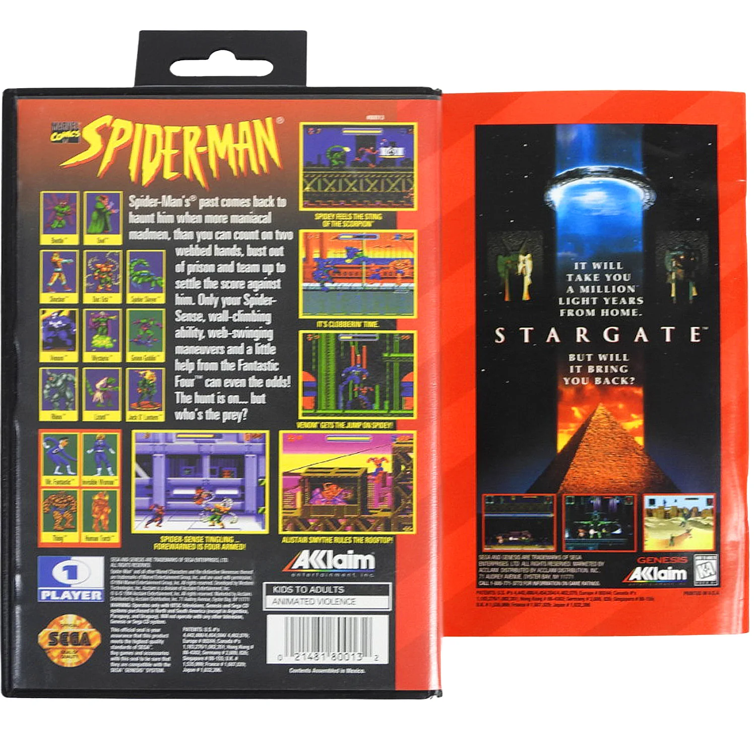 Spiderman: Animated Series (Sega Genesis) - Image 2