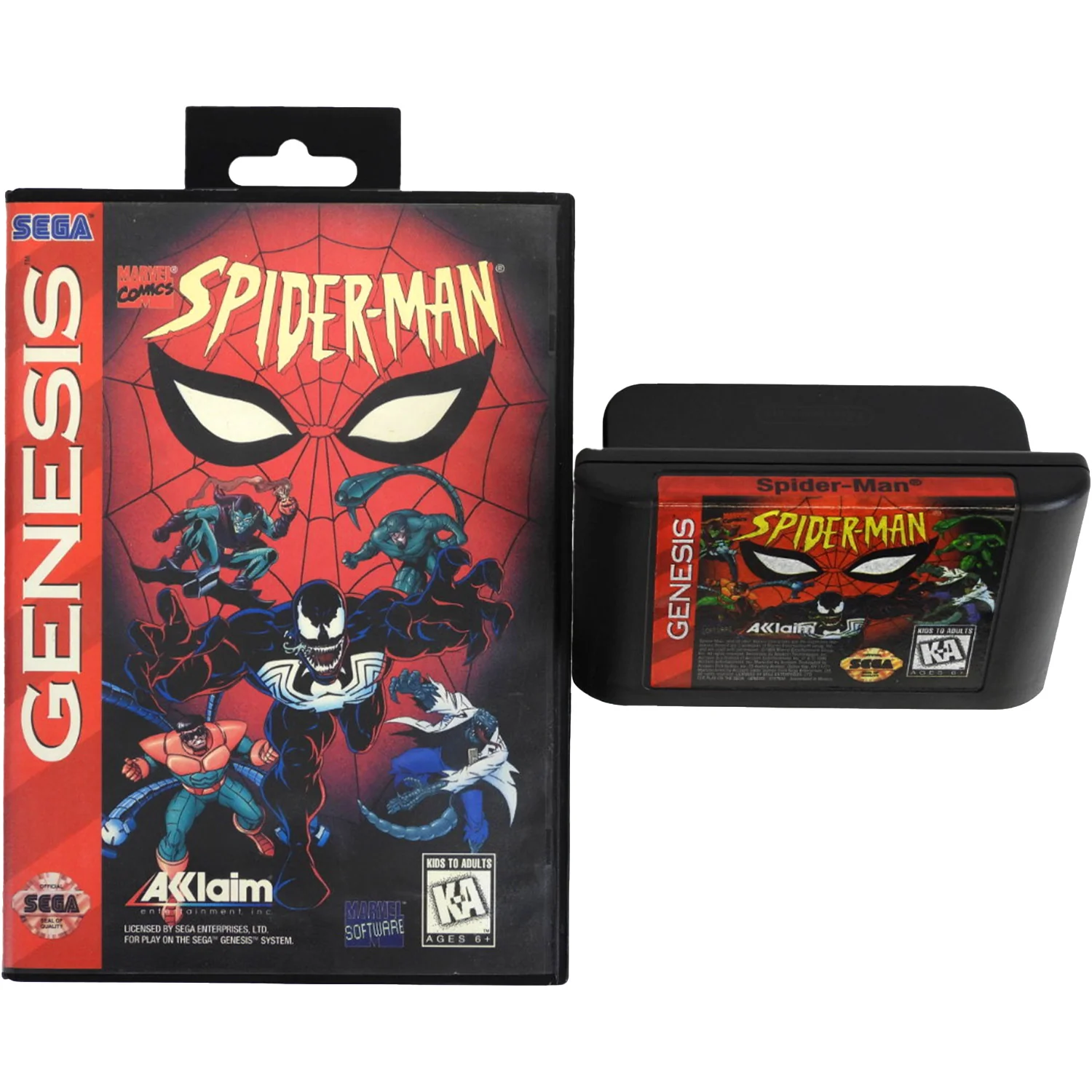 Spiderman: Animated Series (Sega Genesis) - Image 3