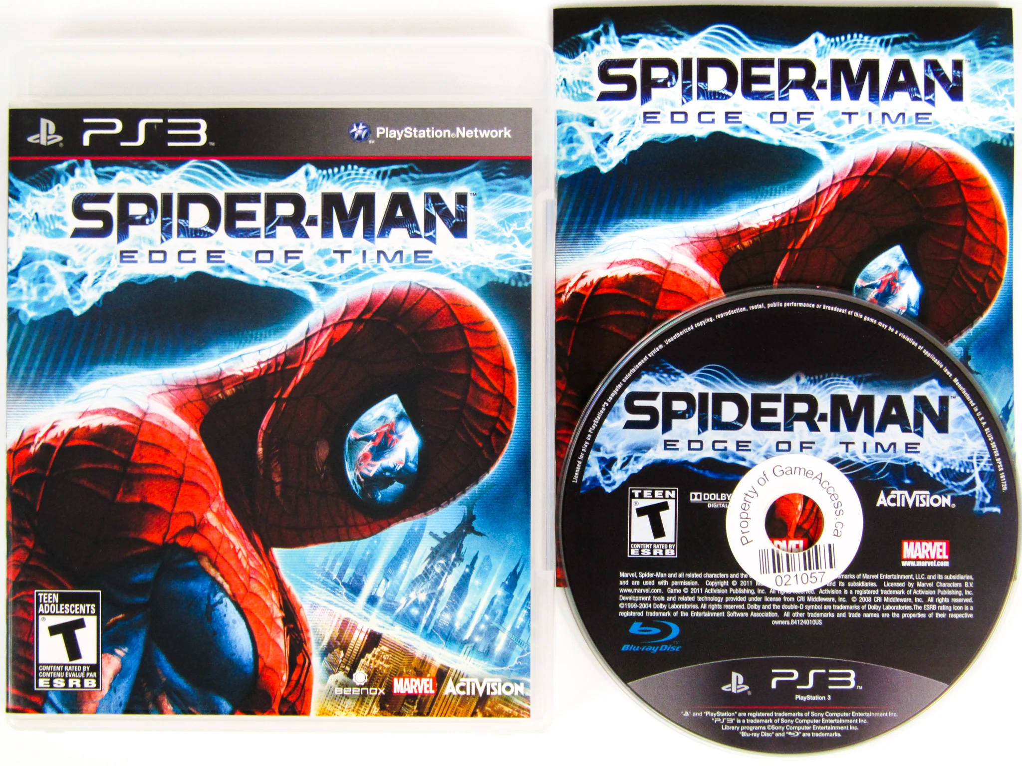Spiderman: Edge Of Time (PlayStation 3 / PS3) - Image 2