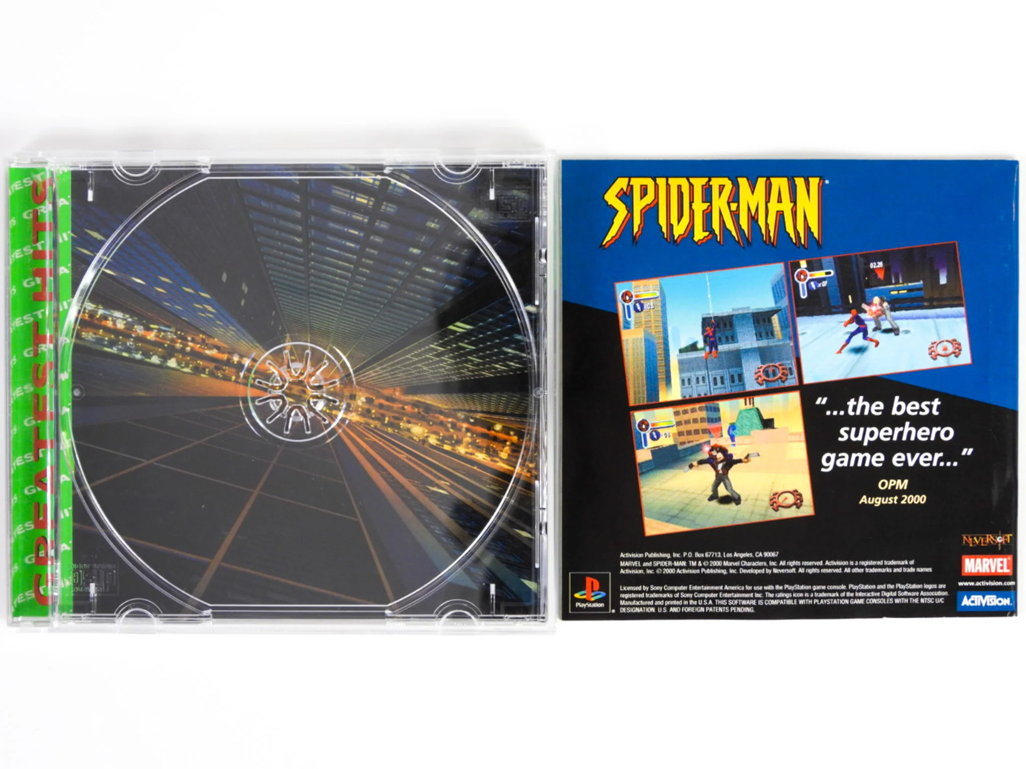 Spiderman [Greatest Hits] (PlayStation / PS1) - Image 3