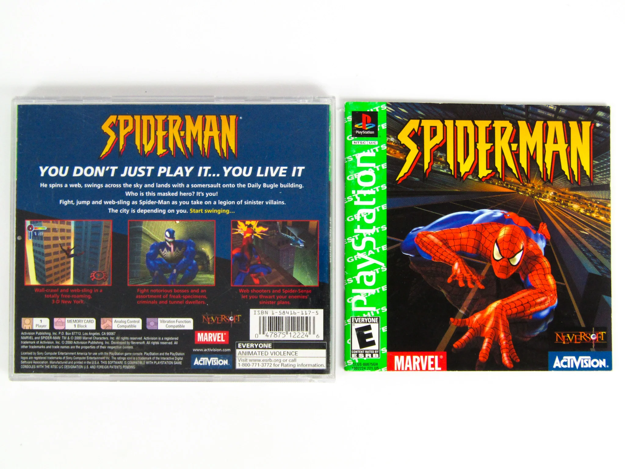 Spiderman [Greatest Hits] (PlayStation / PS1) - Image 5