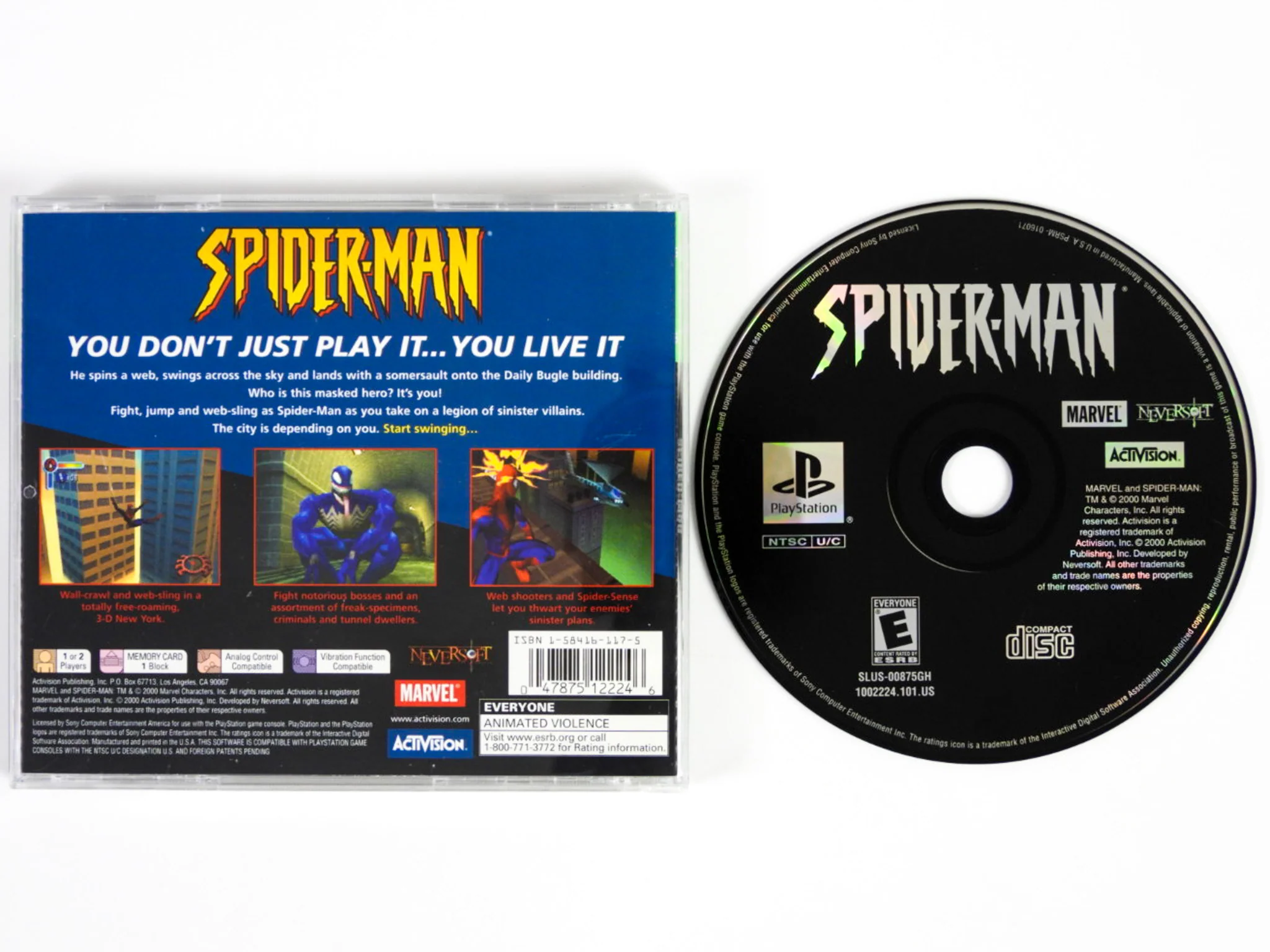 Spiderman [Greatest Hits] (PlayStation / PS1) - Image 8