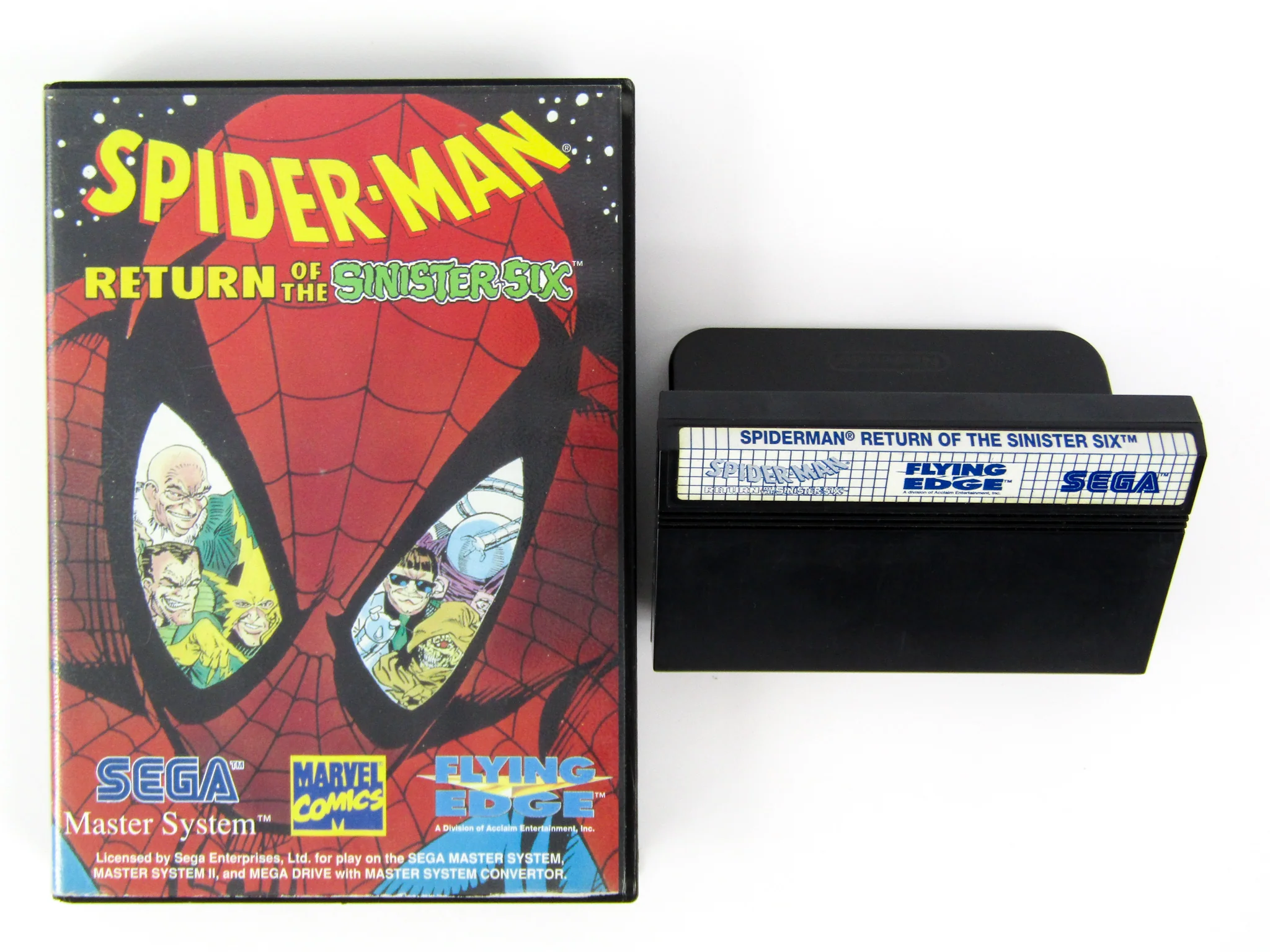Spiderman Return Of The Sinister Six [PAL] (Sega Master System) - Image 2