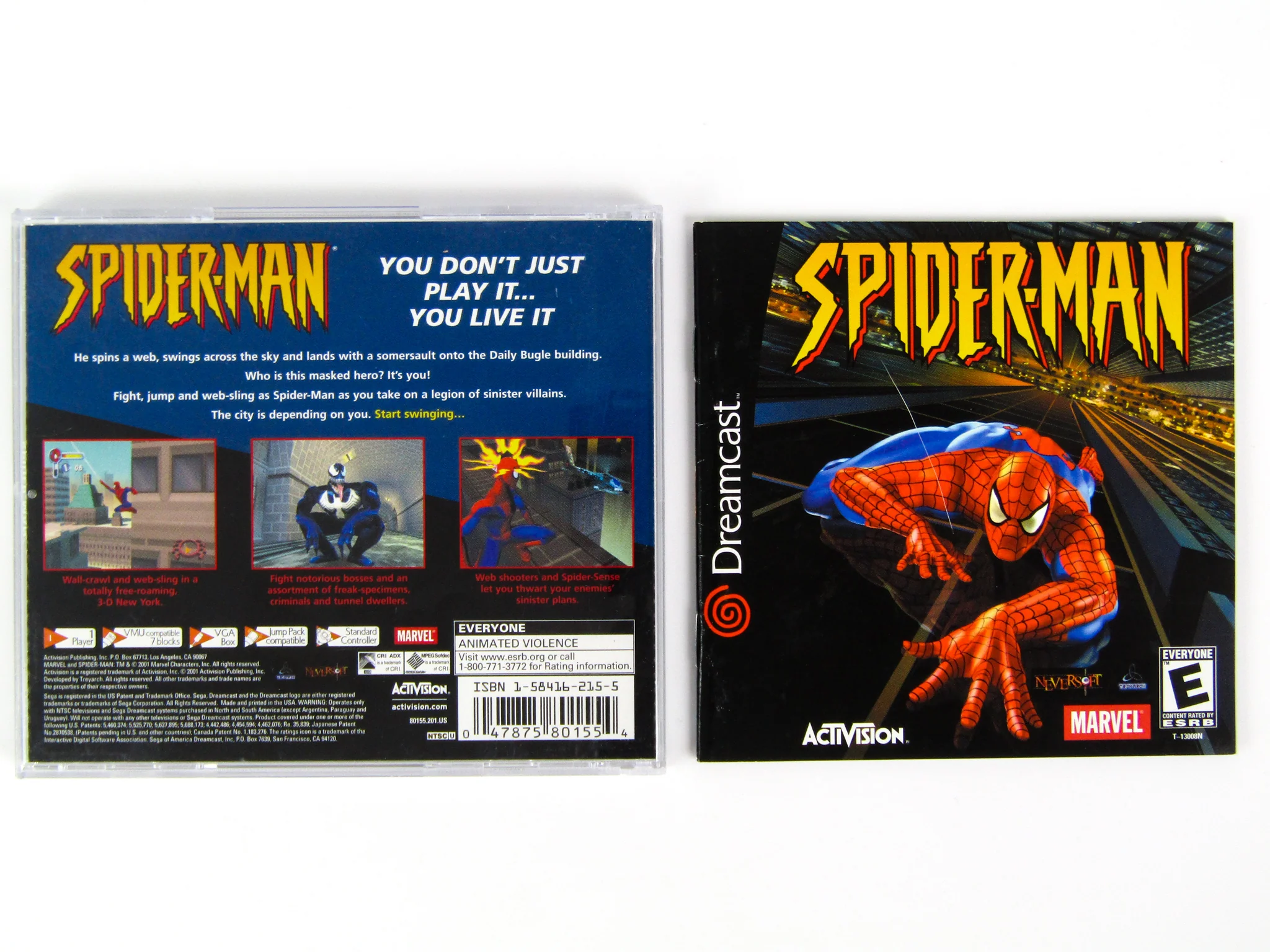 Spiderman (Sega Dreamcast) - Image 2