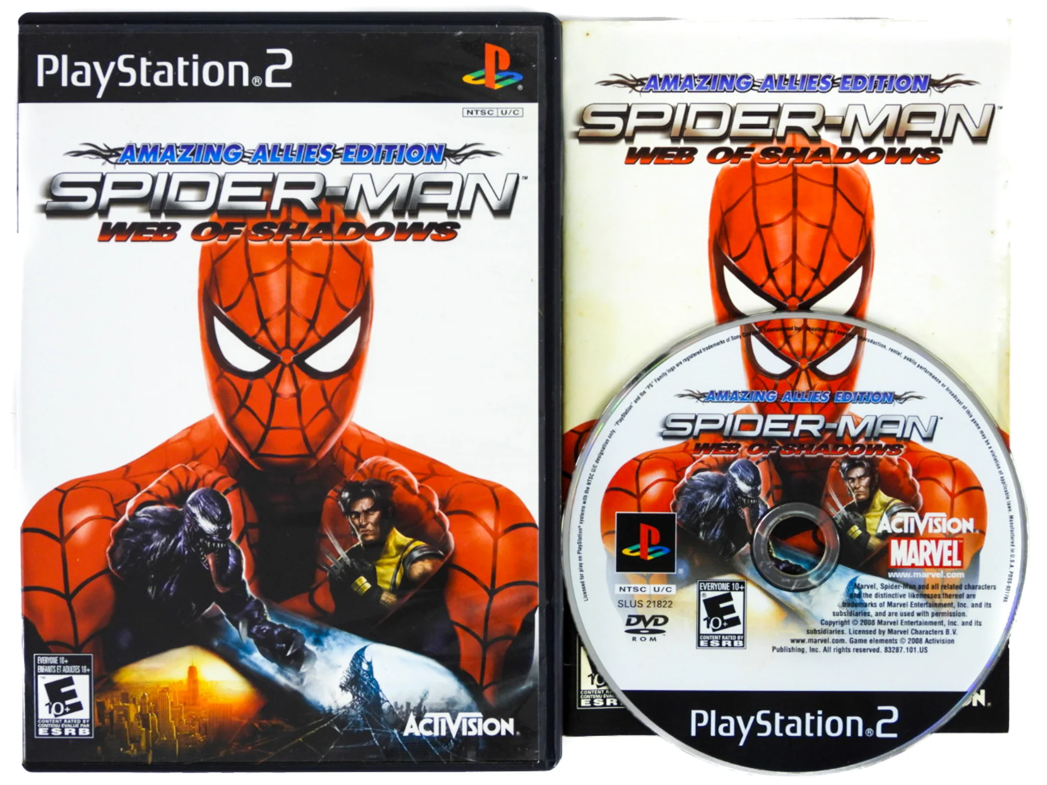 Spiderman: Web Of Shadows [Amazing Allies Edition] (PlayStation 2 / PS2) - Image 2