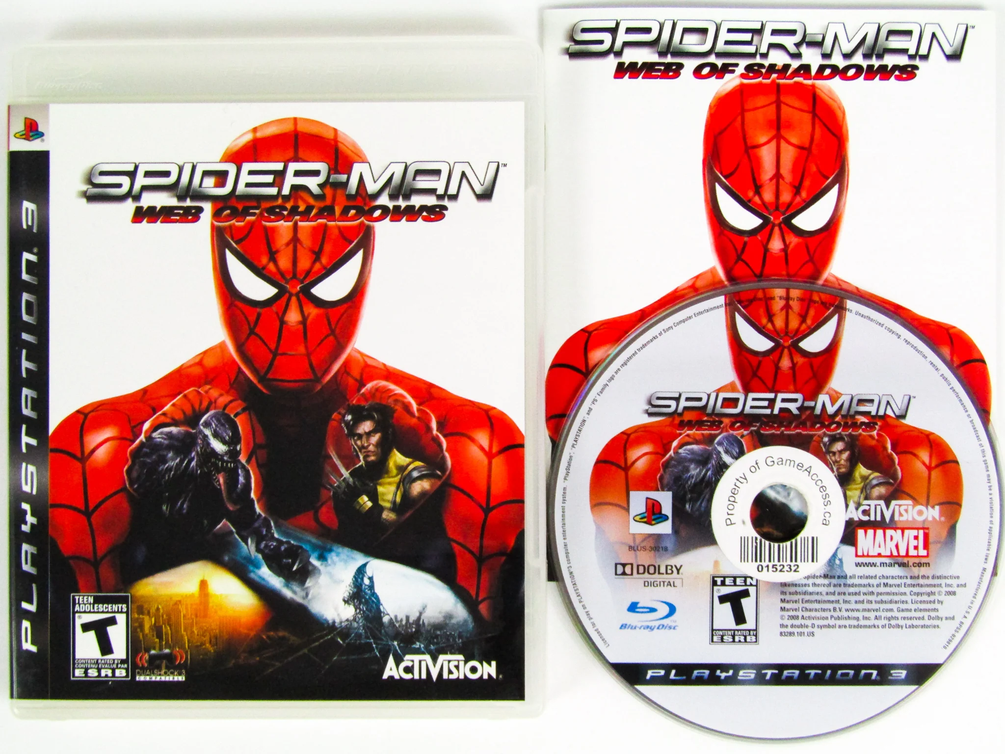 Spiderman: Web of Shadows (PlayStation 3 / PS3) - Image 2