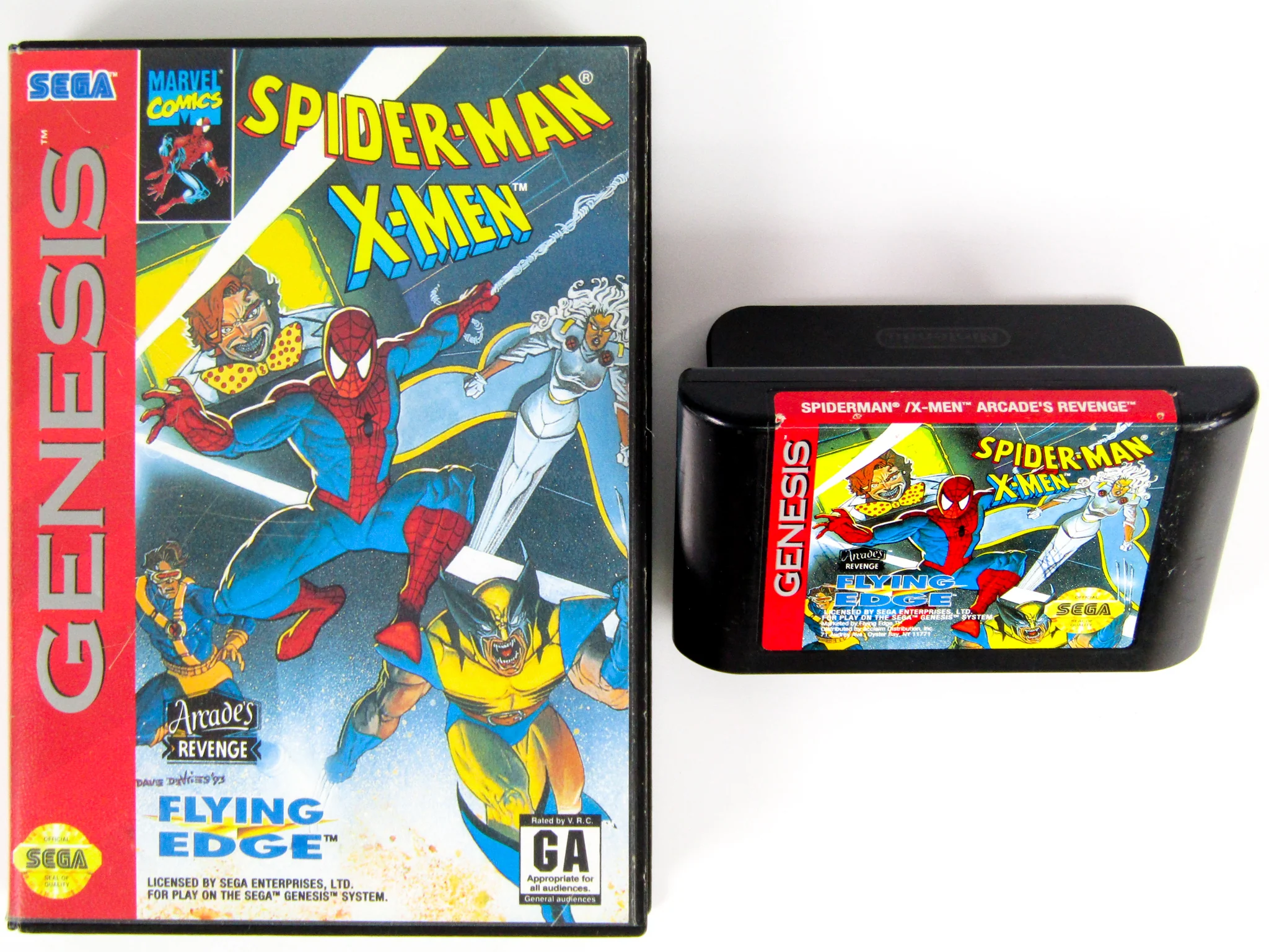 Spiderman X-Men Arcade's Revenge (Sega Genesis) - Image 2