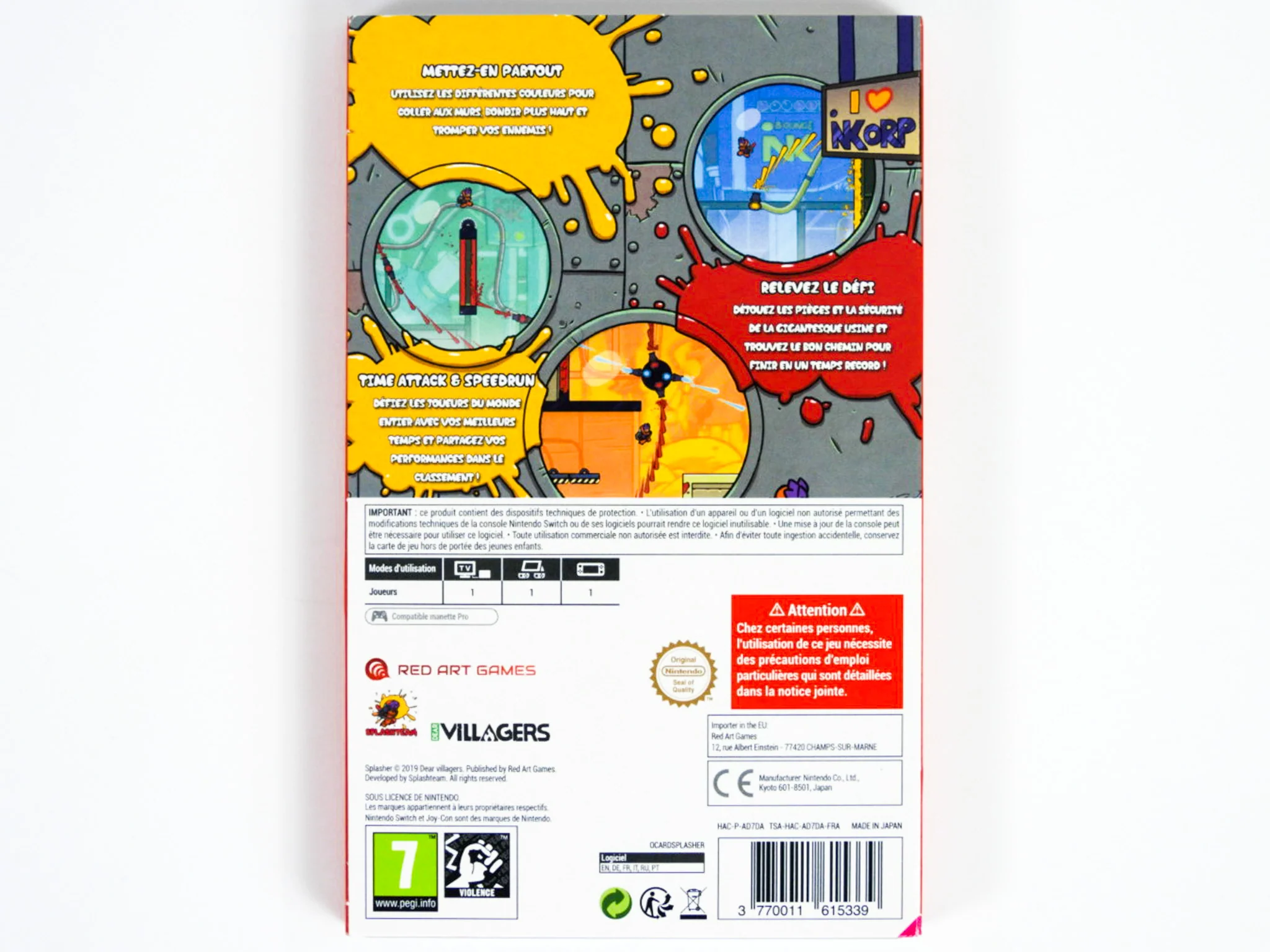 Splasher [PAL] (Nintendo Switch) - Image 2