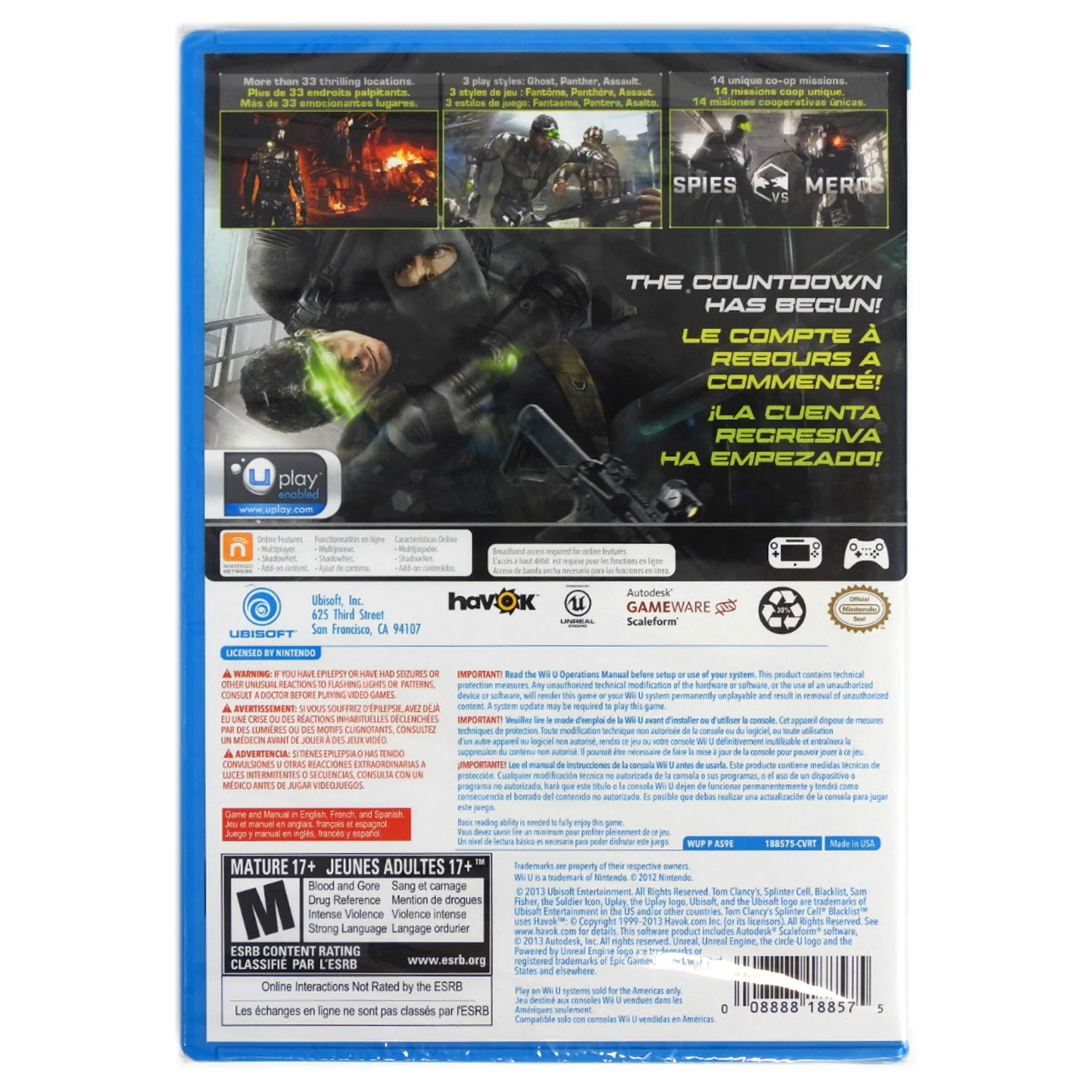 Splinter Cell: Blacklist [Special Edition] (Nintendo Wii U) - Image 2