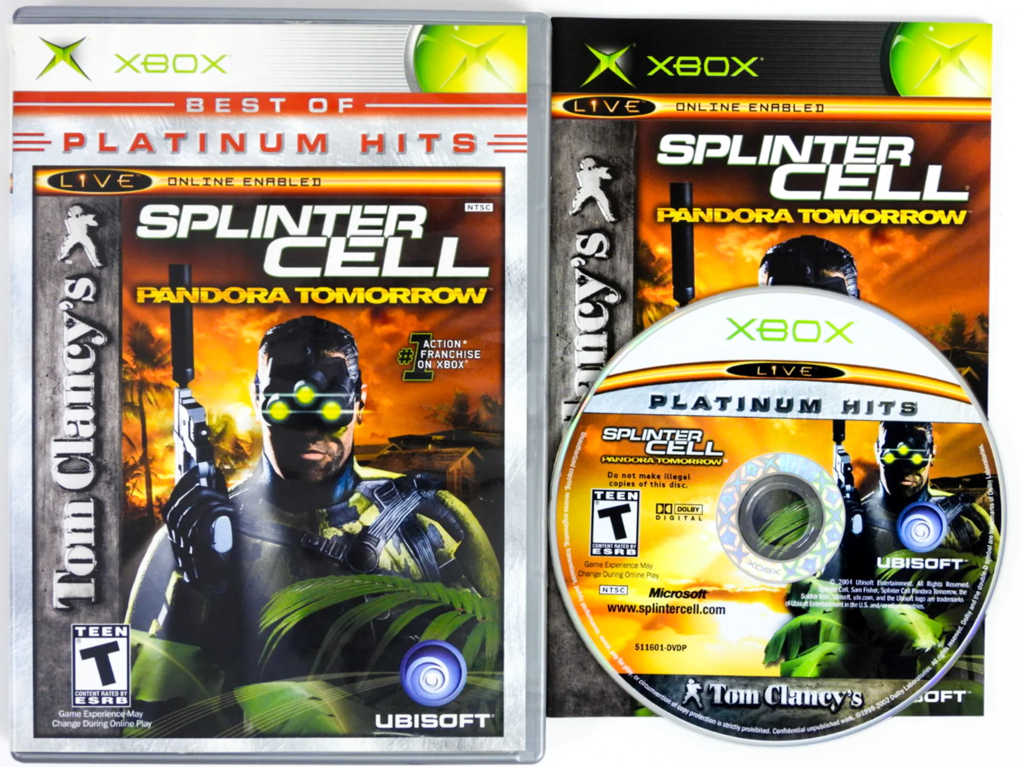 Splinter Cell Pandora Tomorrow [Best Of Platinum Hits] (Xbox) - Image 2