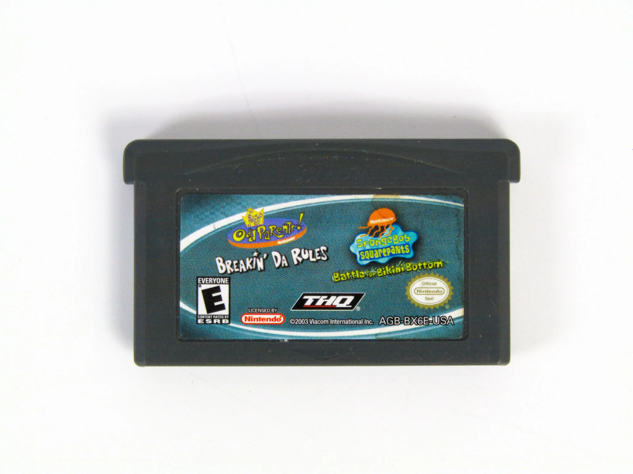 SpongeBob SquarePants And Fairly OddParents (Nintendo Game Boy Advance / GBA) - Image 2