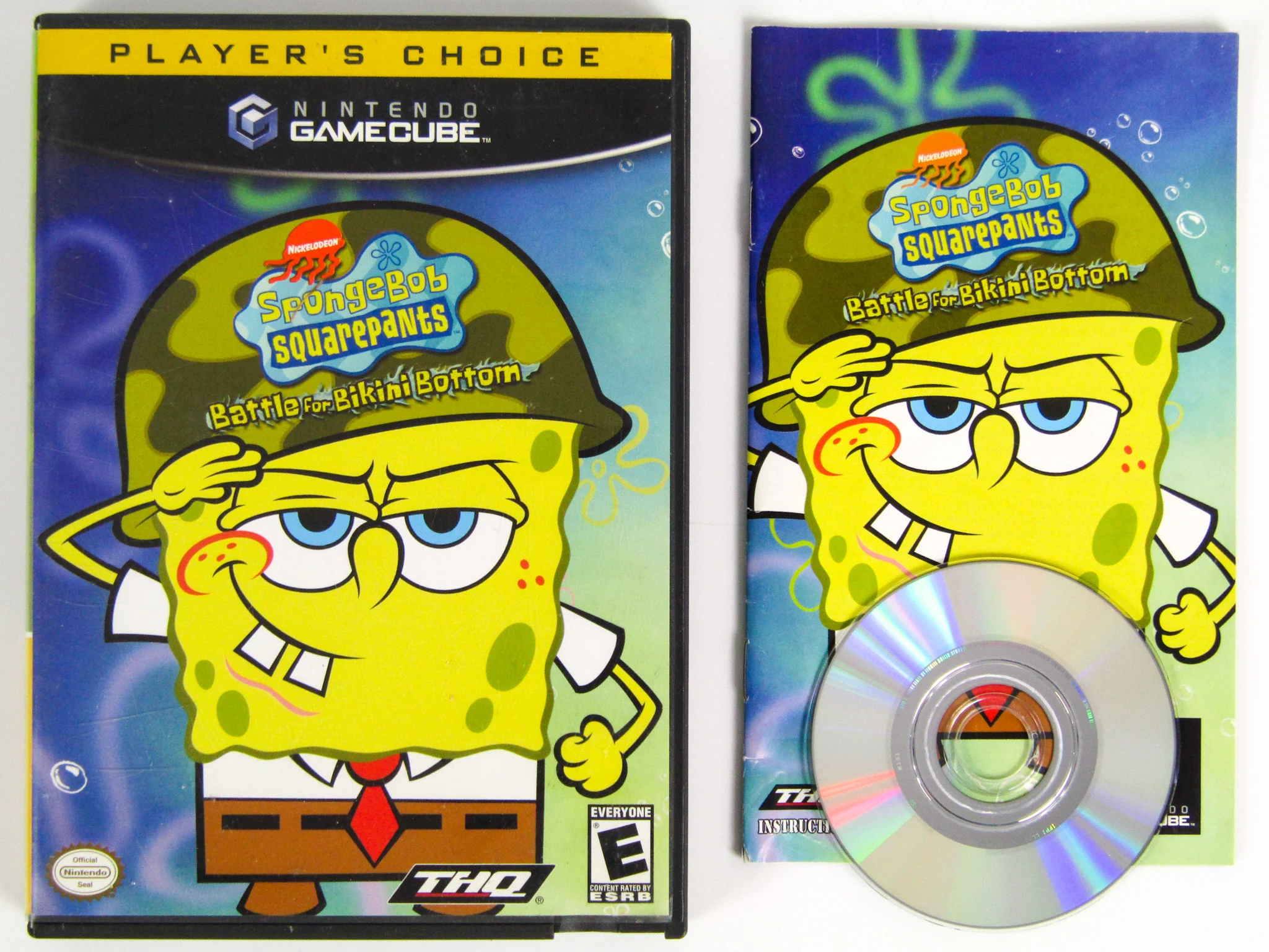 SpongeBob SquarePants Battle For Bikini Bottom [Player's Choice] (Nintendo GameCube) - Image 2