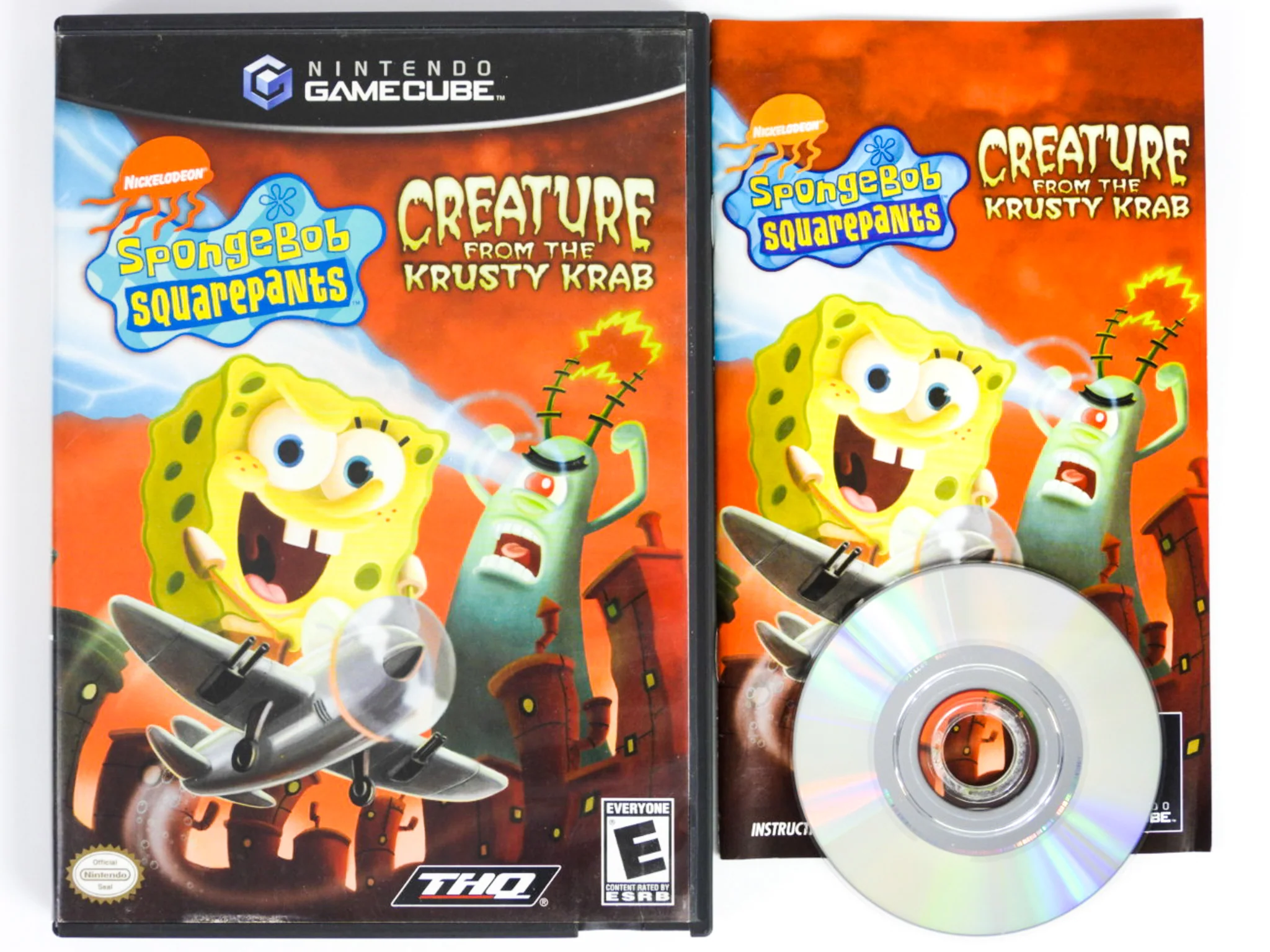 SpongeBob SquarePants: Creature From Krusty Krab (Nintendo GameCube) - Image 2
