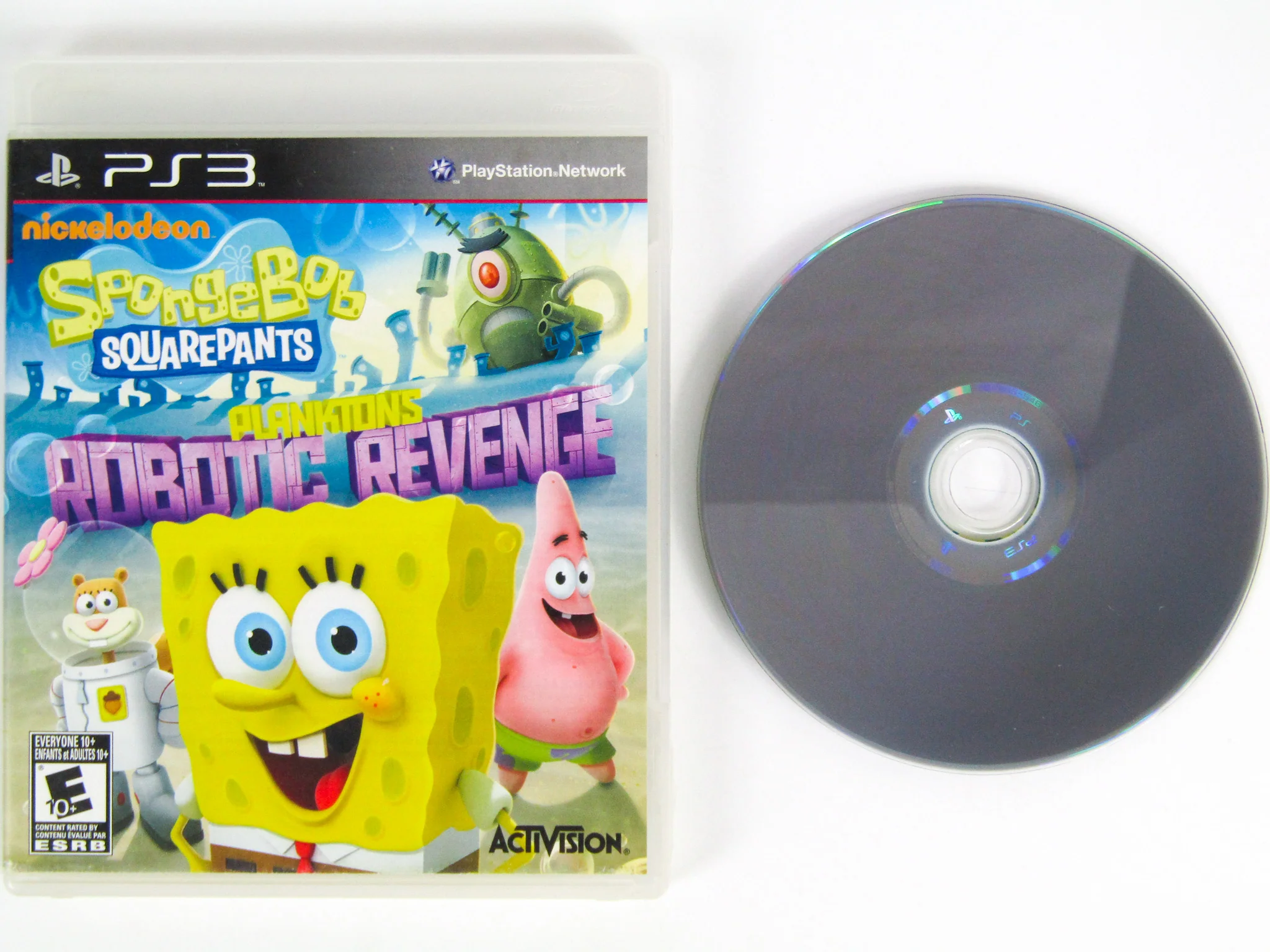 SpongeBob SquarePants: Plankton's Robotic Revenge (PlayStation 3 / PS3)