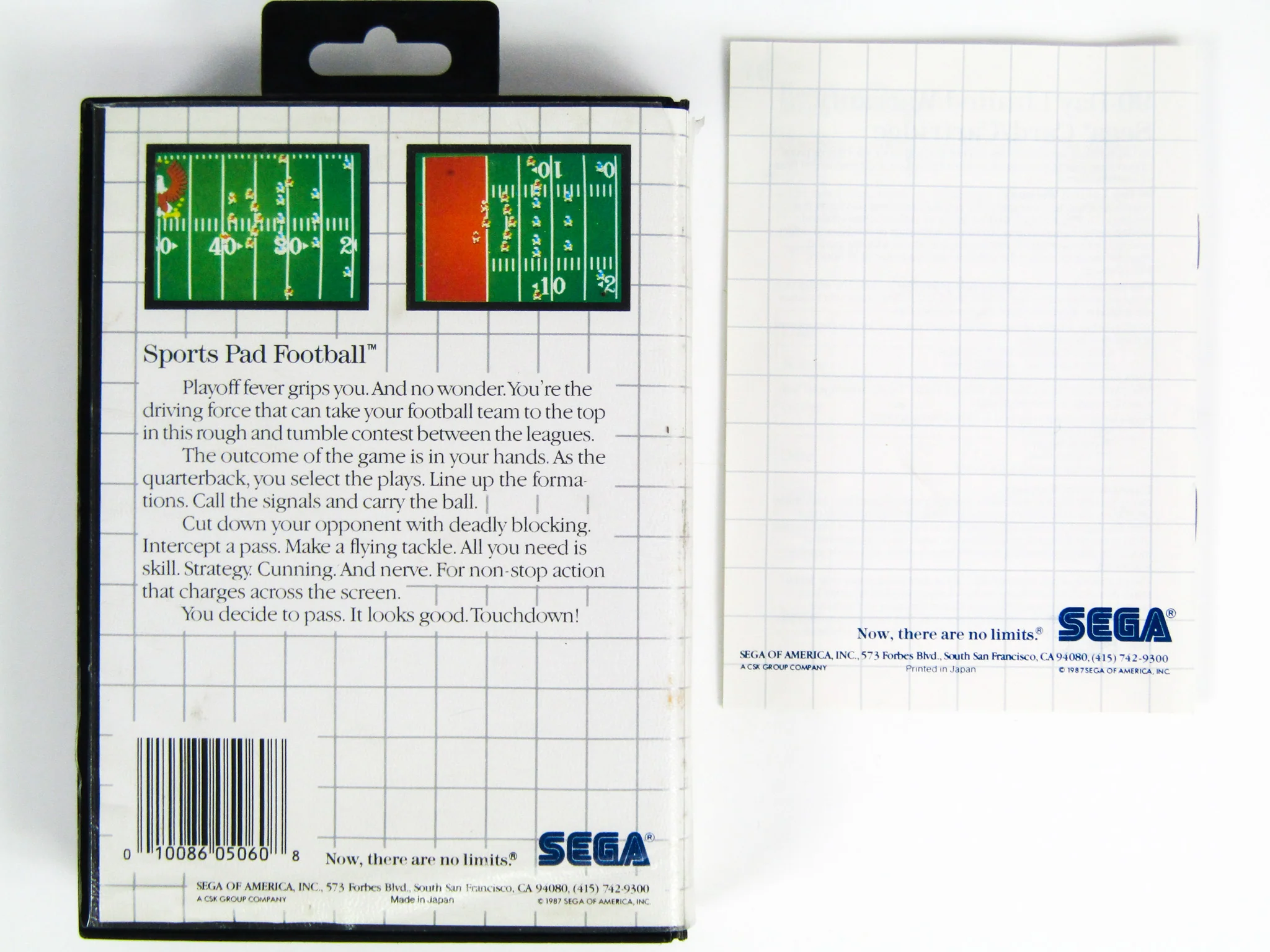 Sports Pad Football (Sega Master System) - Image 3