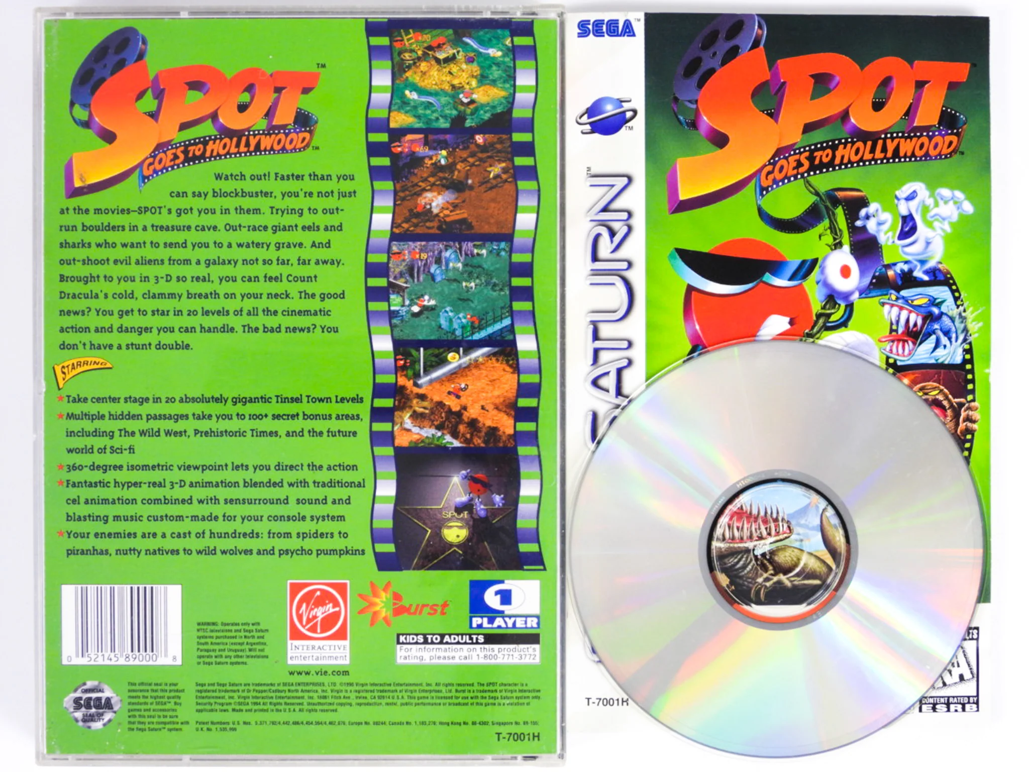 Spot Goes To Hollywood (Sega Saturn) - Image 4
