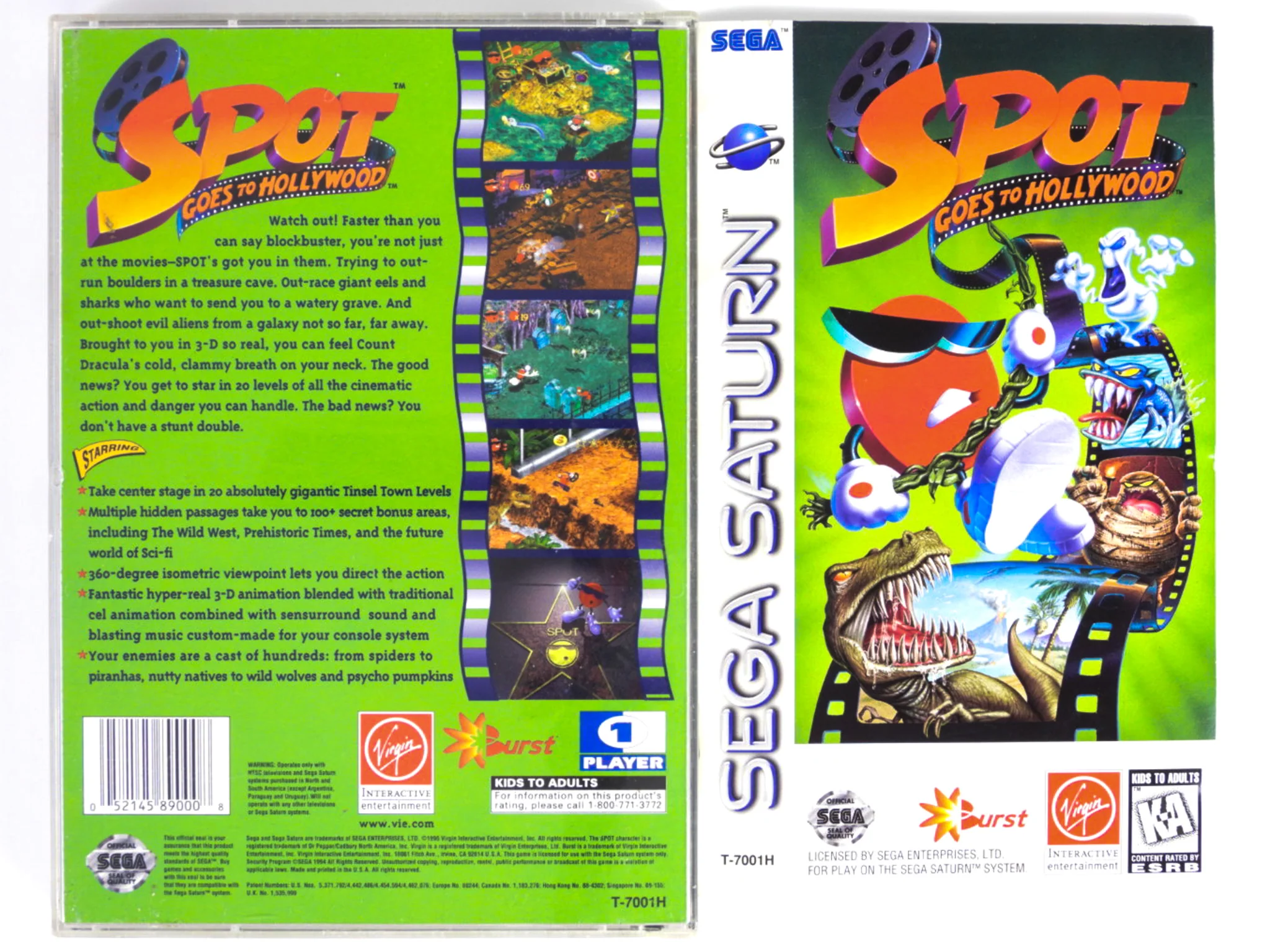 Spot Goes To Hollywood (Sega Saturn) - Image 5