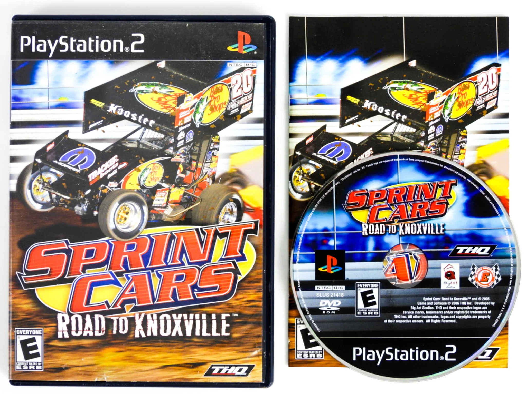 Sprint Cars Road To Knoxville (PlayStation 2 / PS2) - Image 2