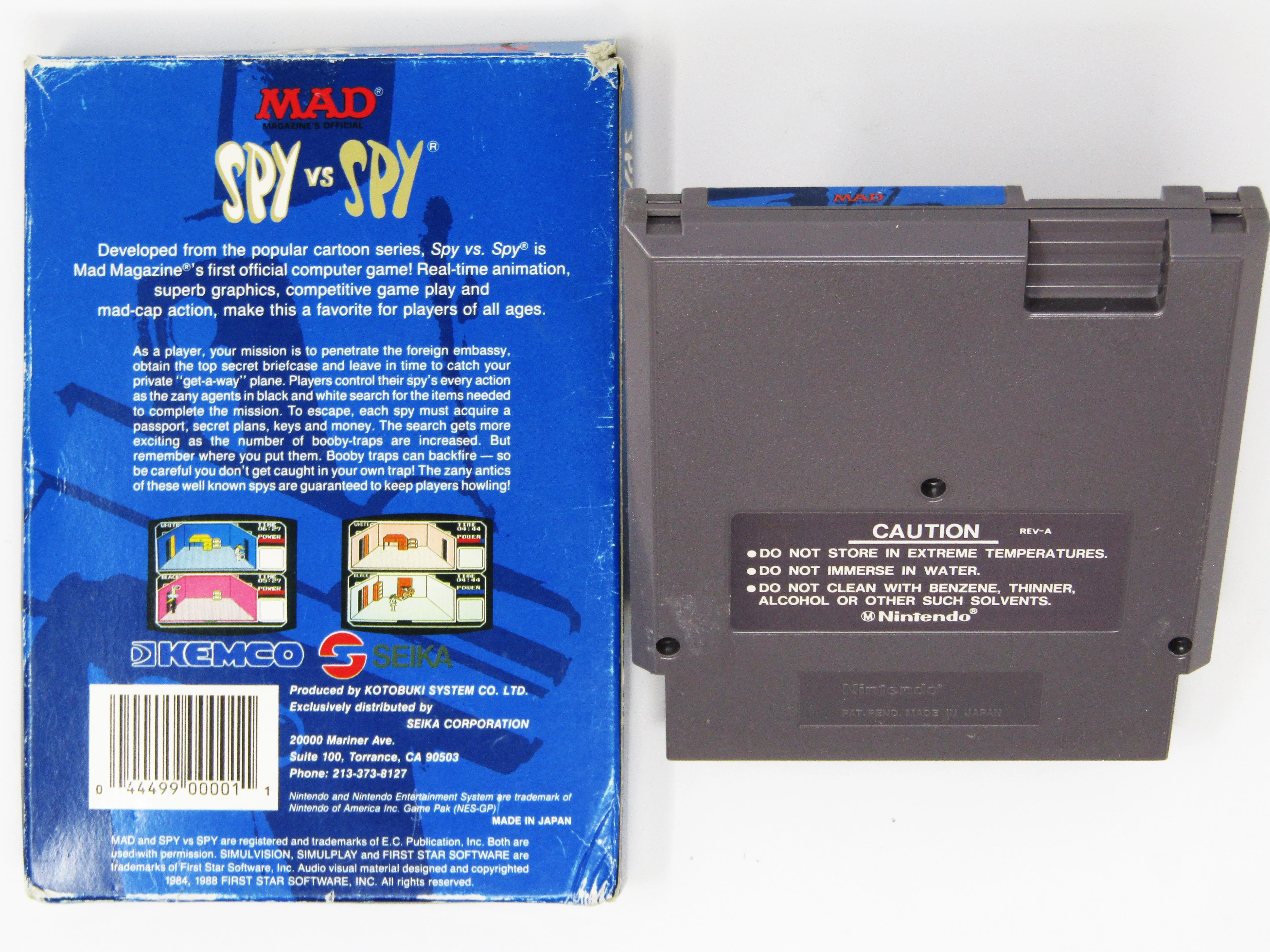 Spy vs. Spy (Nintendo / NES) - Image 4