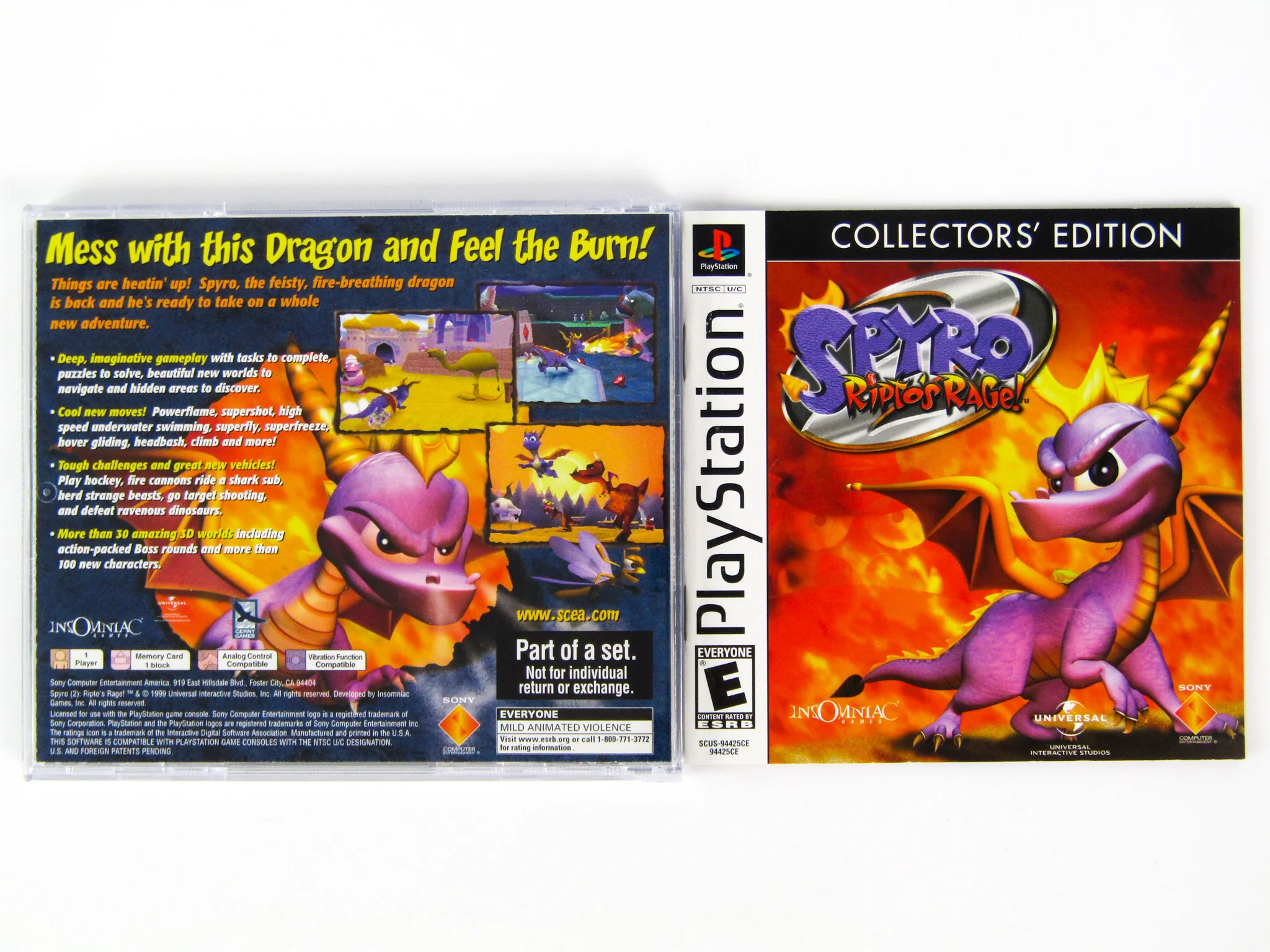 Spyro Ripto's Rage [Collector's Edition] (PlayStation / PS1) - Image 2