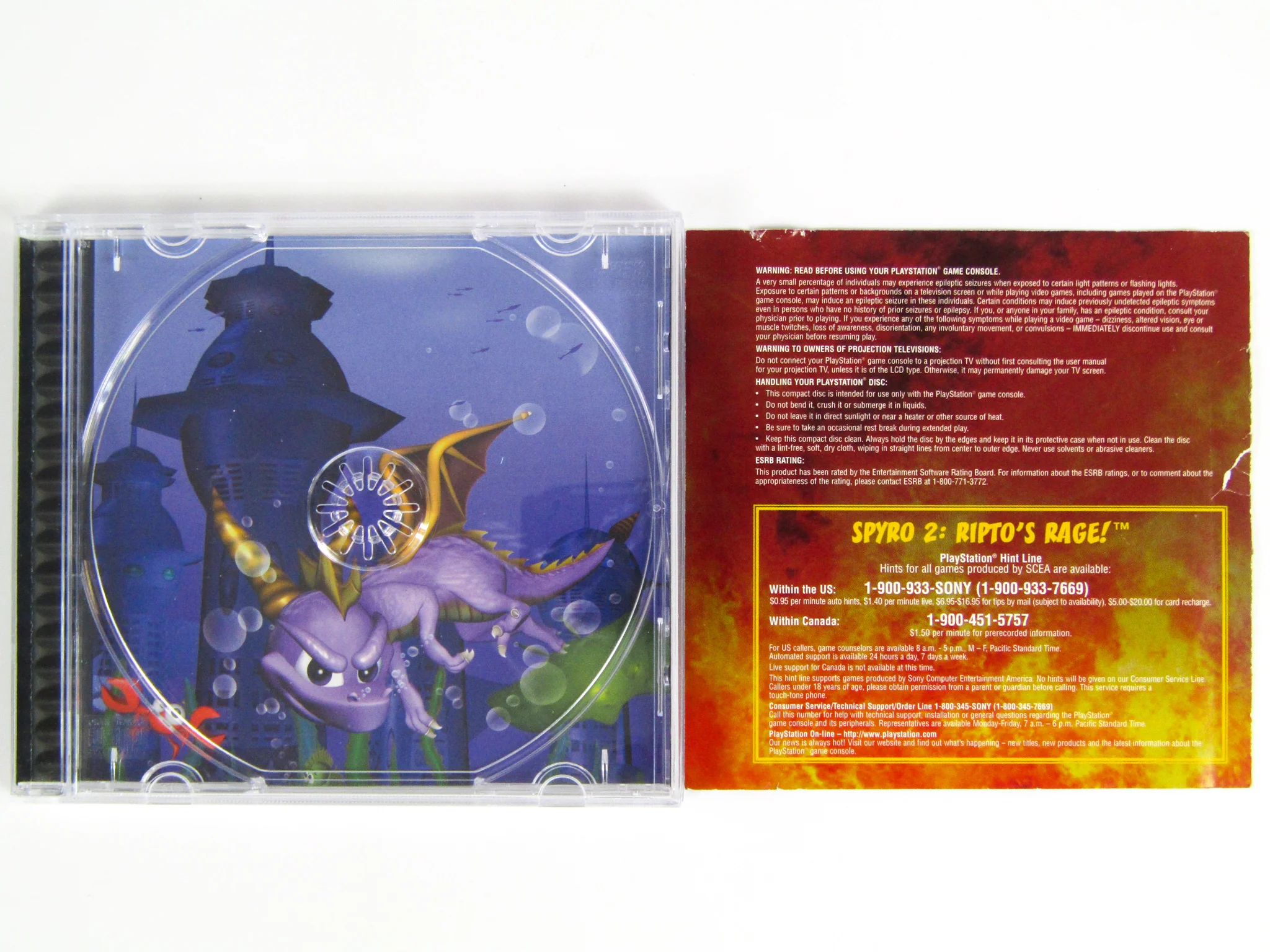 Spyro Ripto's Rage [Collector's Edition] (PlayStation / PS1) - Image 6