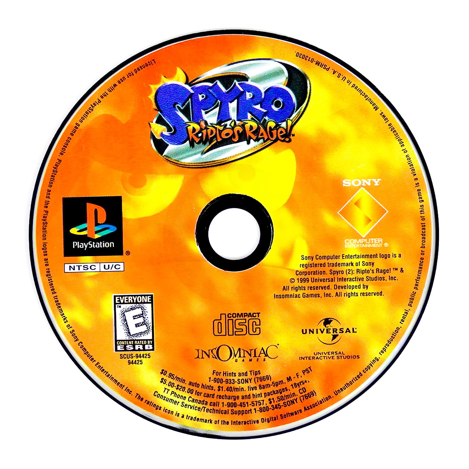 Spyro Ripto's Rage (PlayStation / PS1) - Image 9