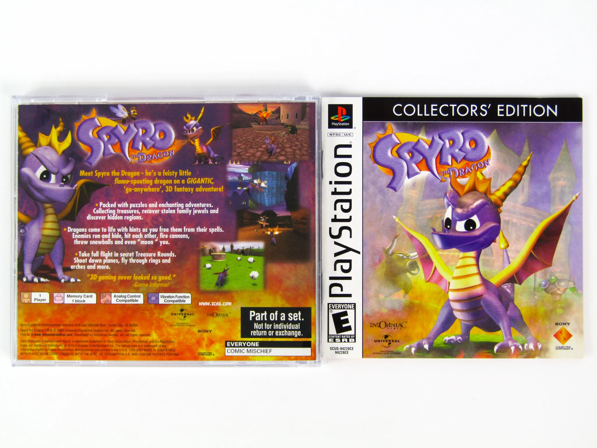 Spyro The Dragon [Collector's Edition] (PlayStation / PS1) - Image 2