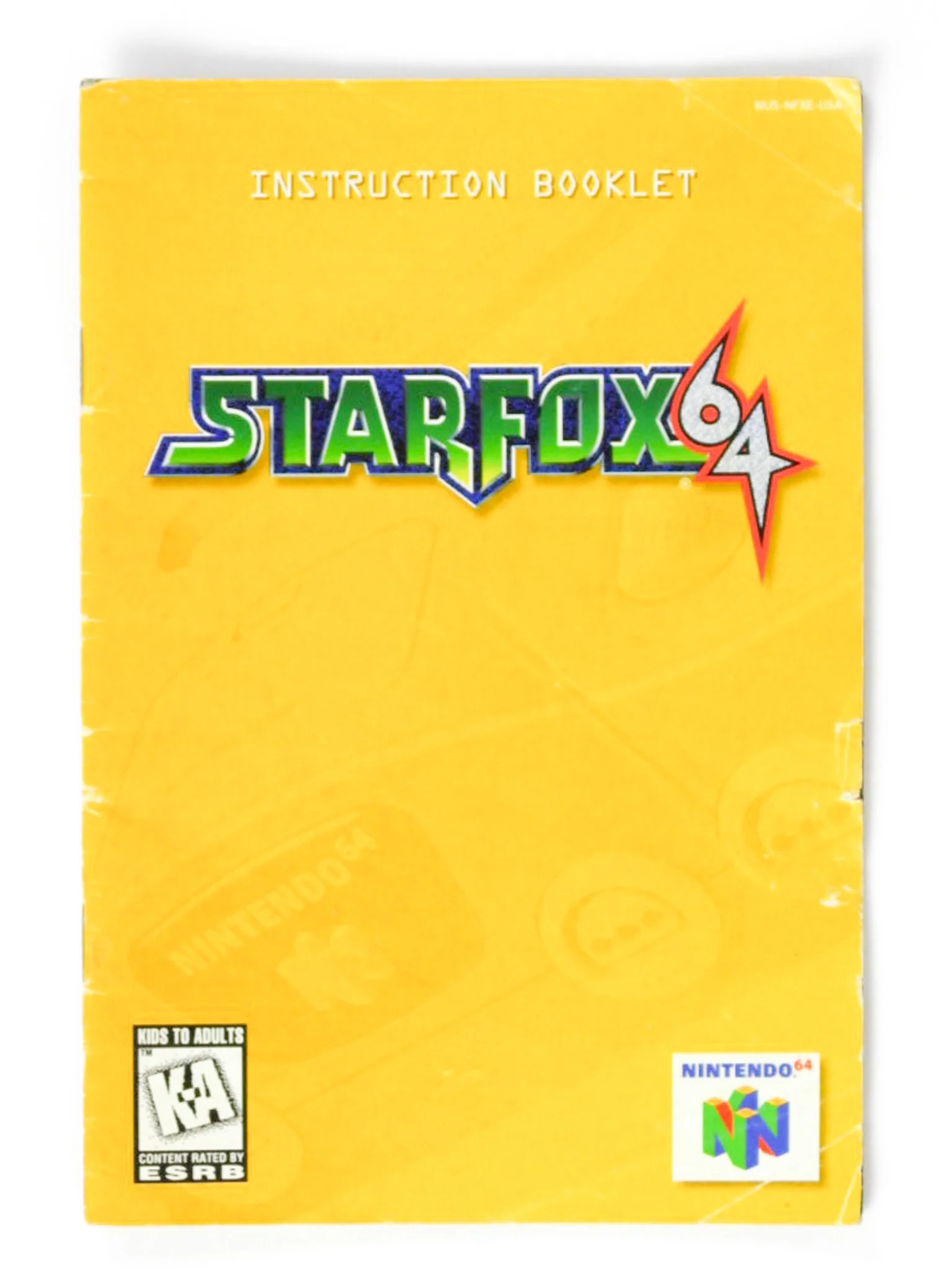 Star Fox 64 [Manual] (Nintendo 64 / N64) - Image 3