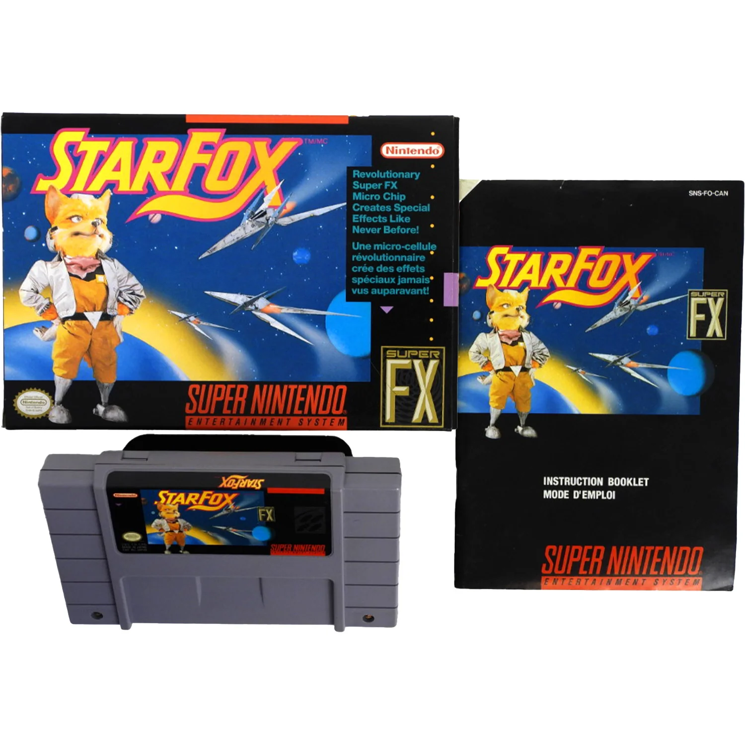 Star Fox [CAN Version] (Super Nintendo / SNES)