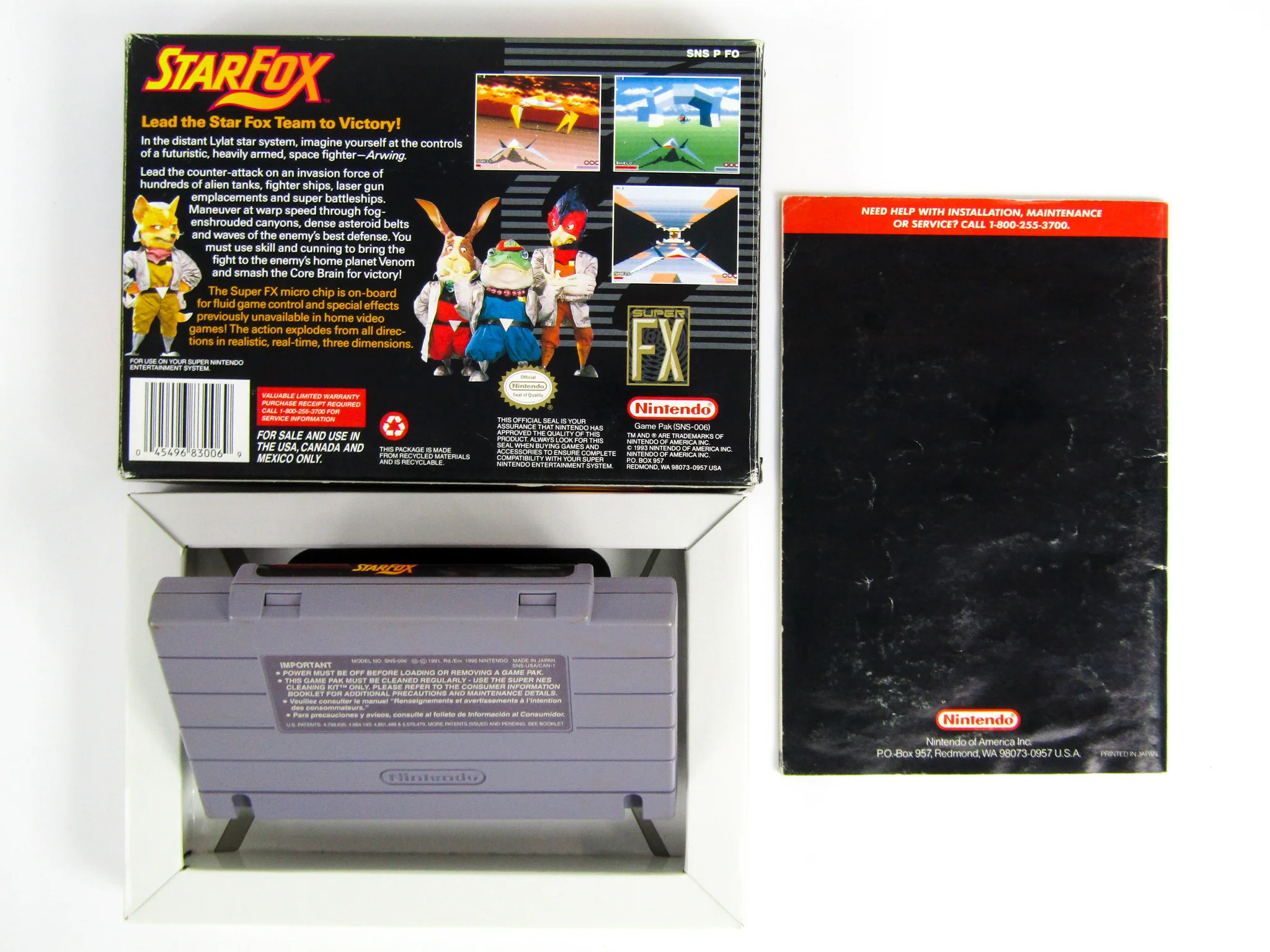 Star Fox (Super Nintendo / SNES) - Image 2