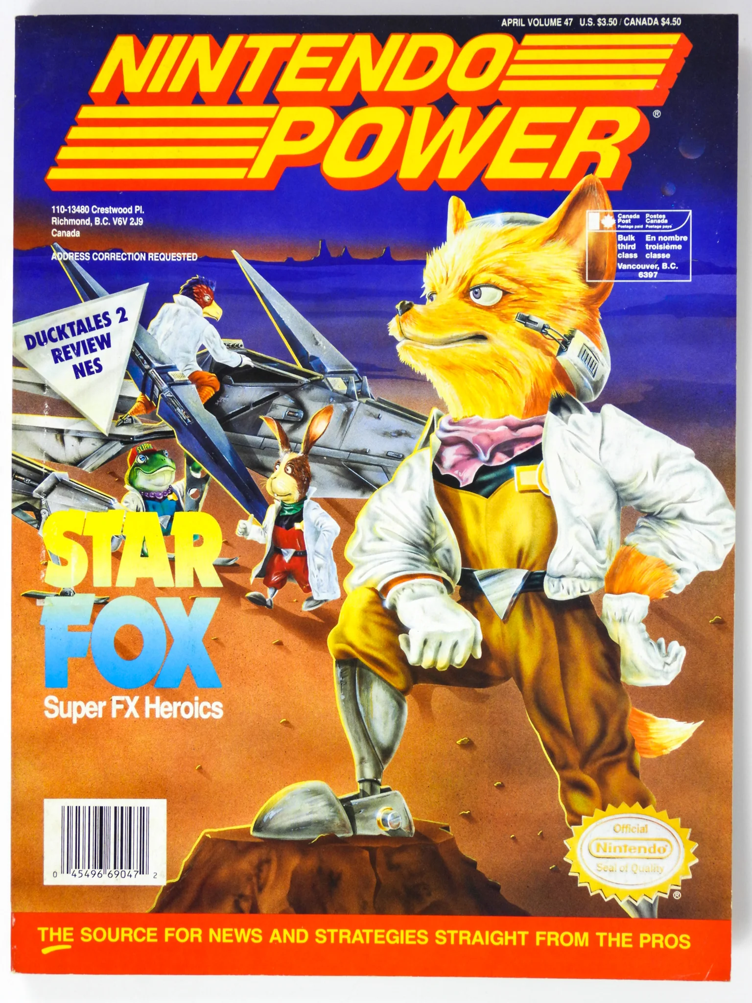 Star Fox [Volume 47] [Nintendo Power] (Magazines) - Image 4