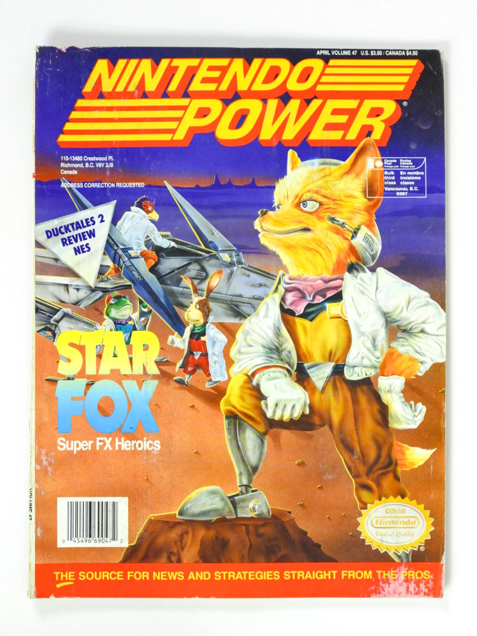 Star Fox [Volume 47] [Nintendo Power] (Magazines) - Image 8