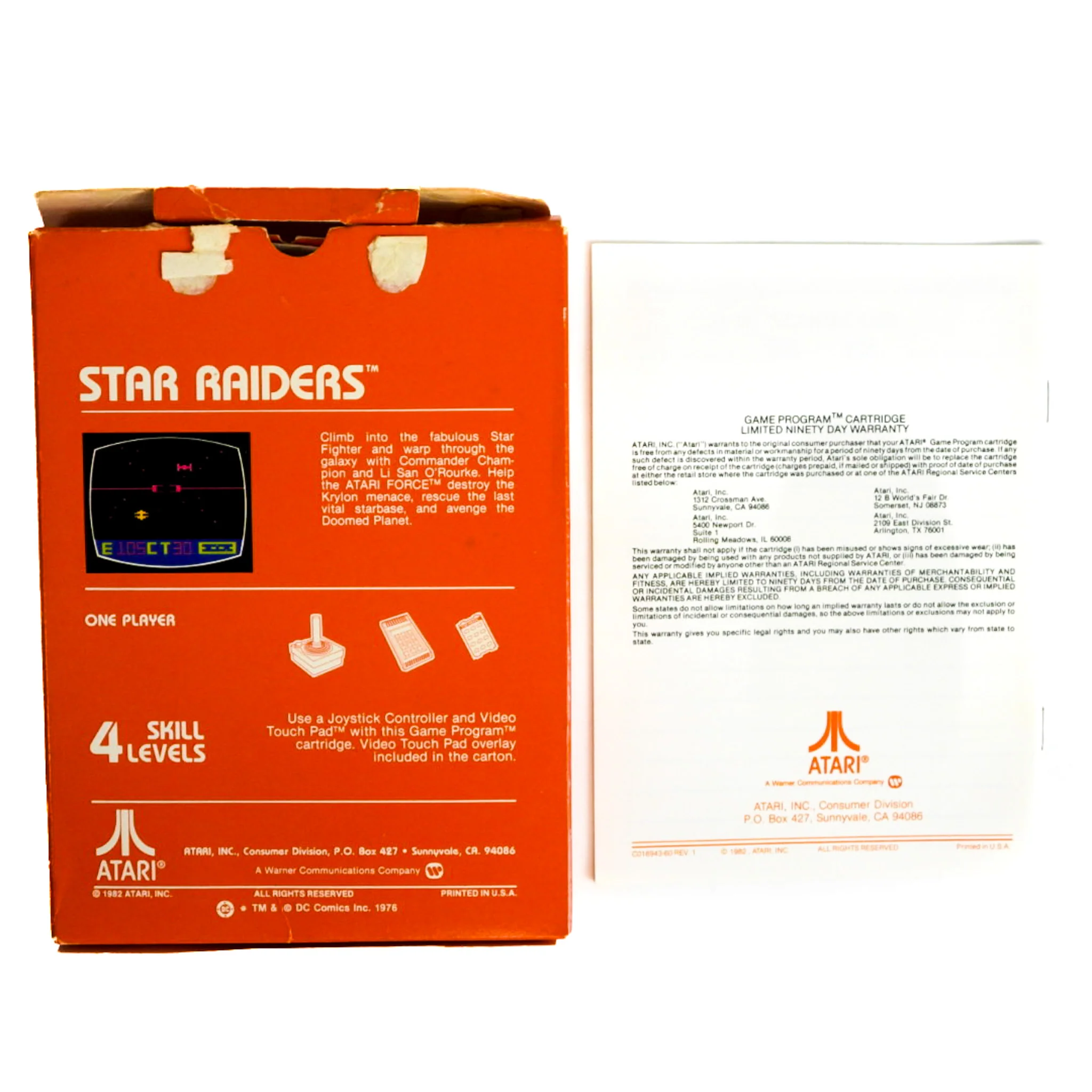 Star Raiders [Picture Label] (Atari 2600) - Image 13