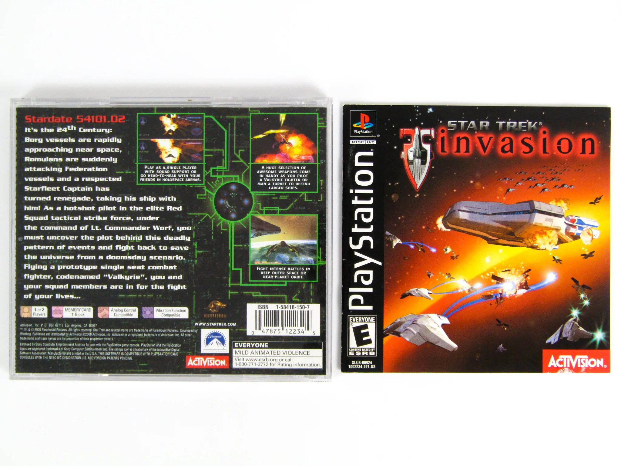 Star Trek Invasion (PlayStation / PS1) - Image 2