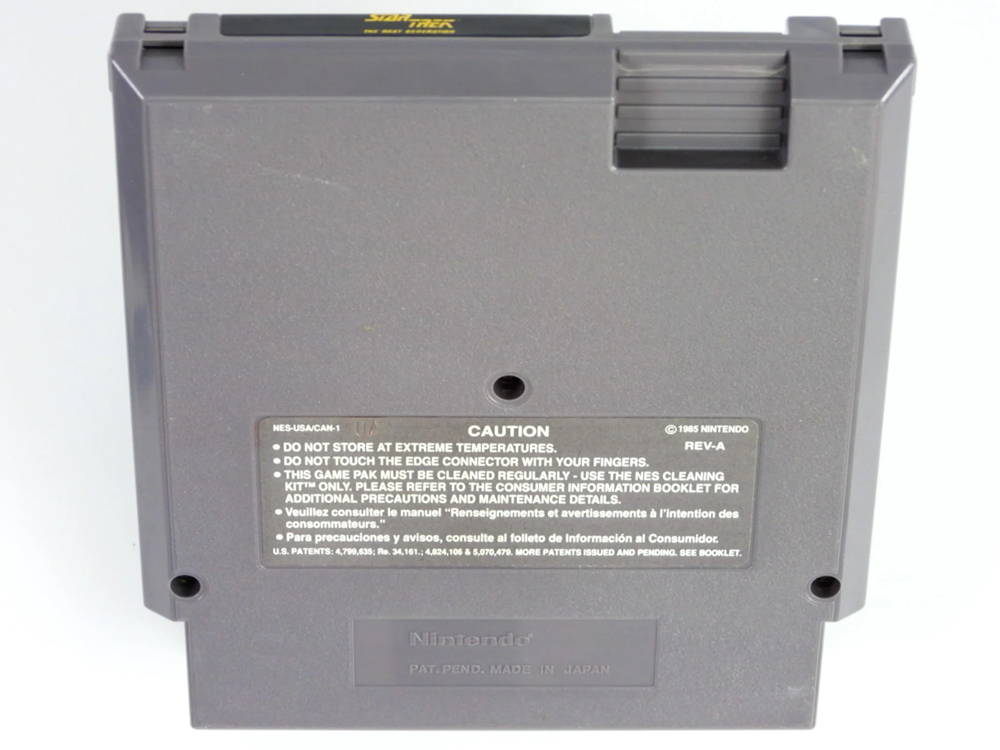 Star Trek: The Next Generation (Nintendo / NES) - Image 2