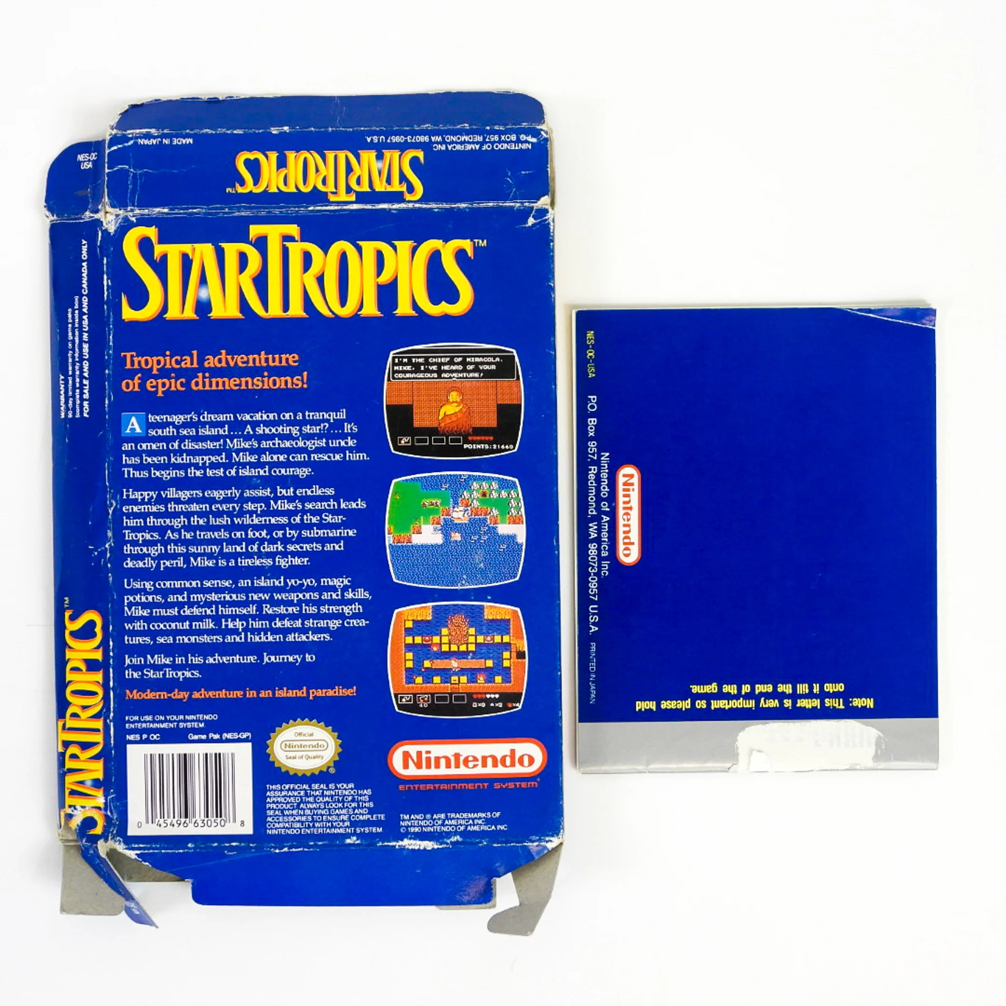 Star Tropics [Box] (Nintendo / NES) - Image 2