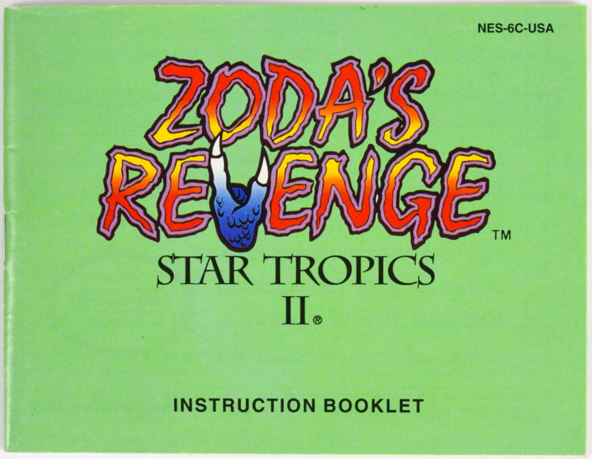 Star Tropics II: Zoda's Revenge [Manual] (Nintendo / NES)
