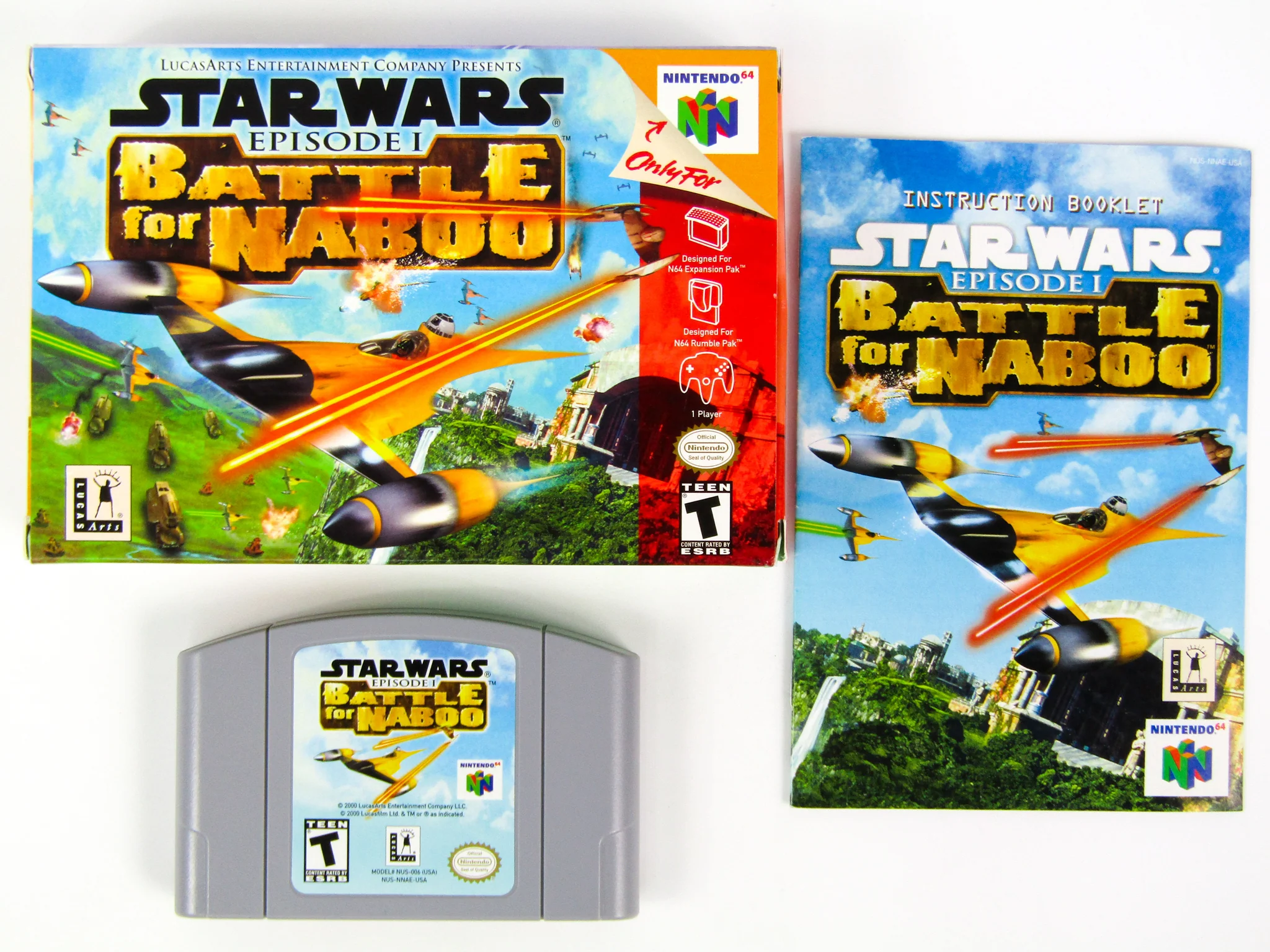 Star Wars: Battle For Naboo (Nintendo 64 / N64)