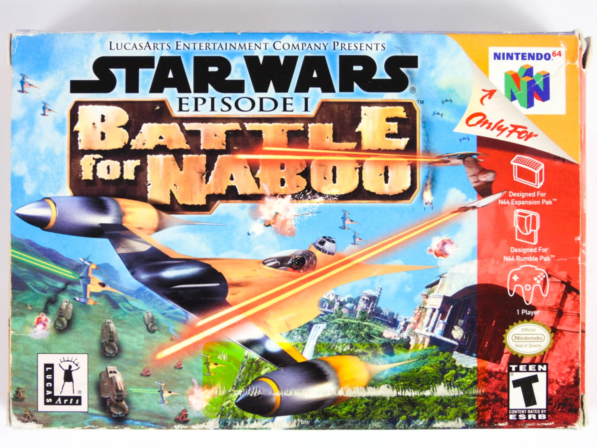 Star Wars: Battle For Naboo (Nintendo 64 / N64) - Image 4