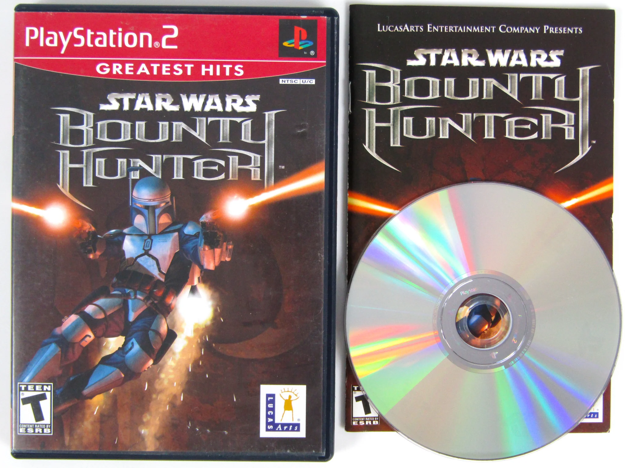 Star Wars Bounty Hunter [Greatest Hits] (PlayStation 2 / PS2)